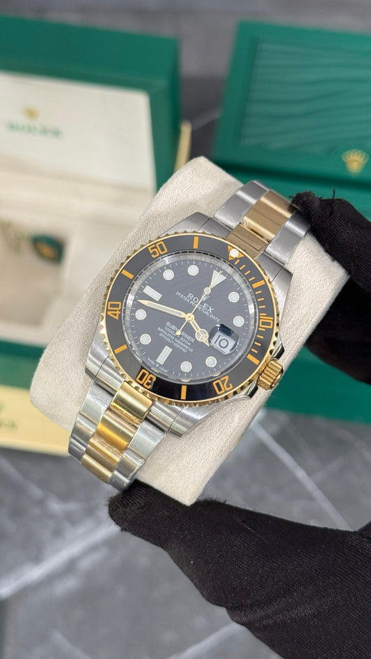 RLX SUBMARINER (BICOLOR/NEGRO)