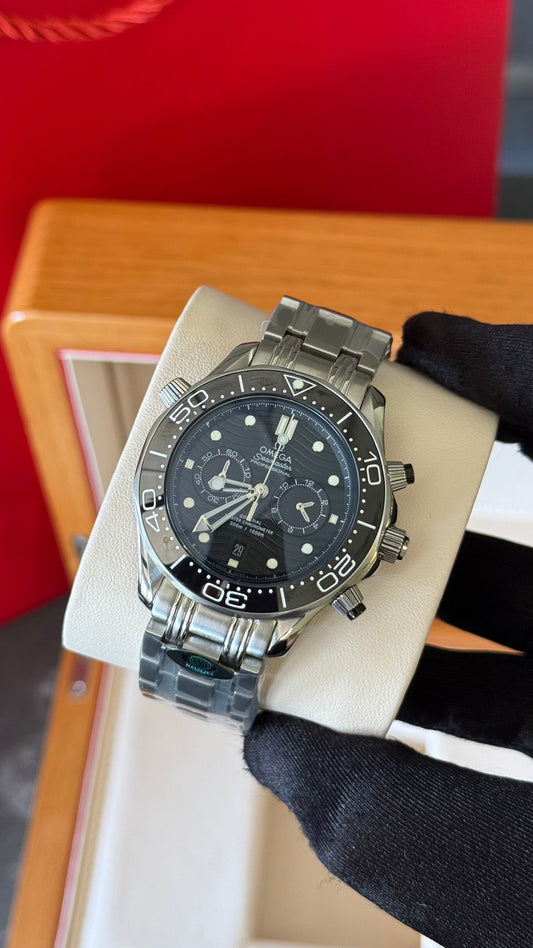 OMG SEAMASTER (NEGRO / PLATA)