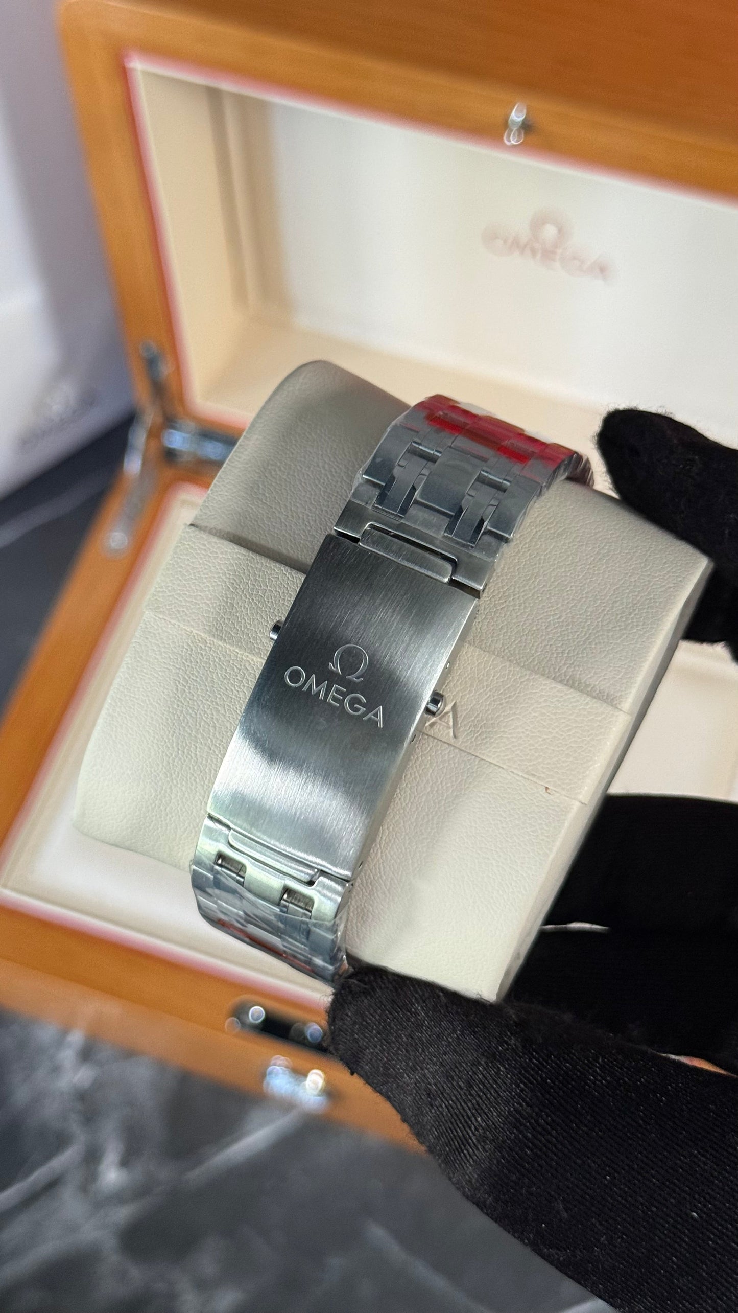 OMG SEAMASTER (PLATA/AZUL) x1