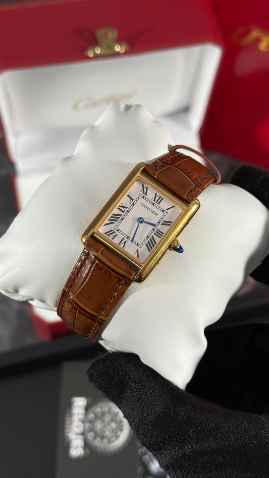 CRT TANK LOUIS (ORO/MARRÓN) 26MM