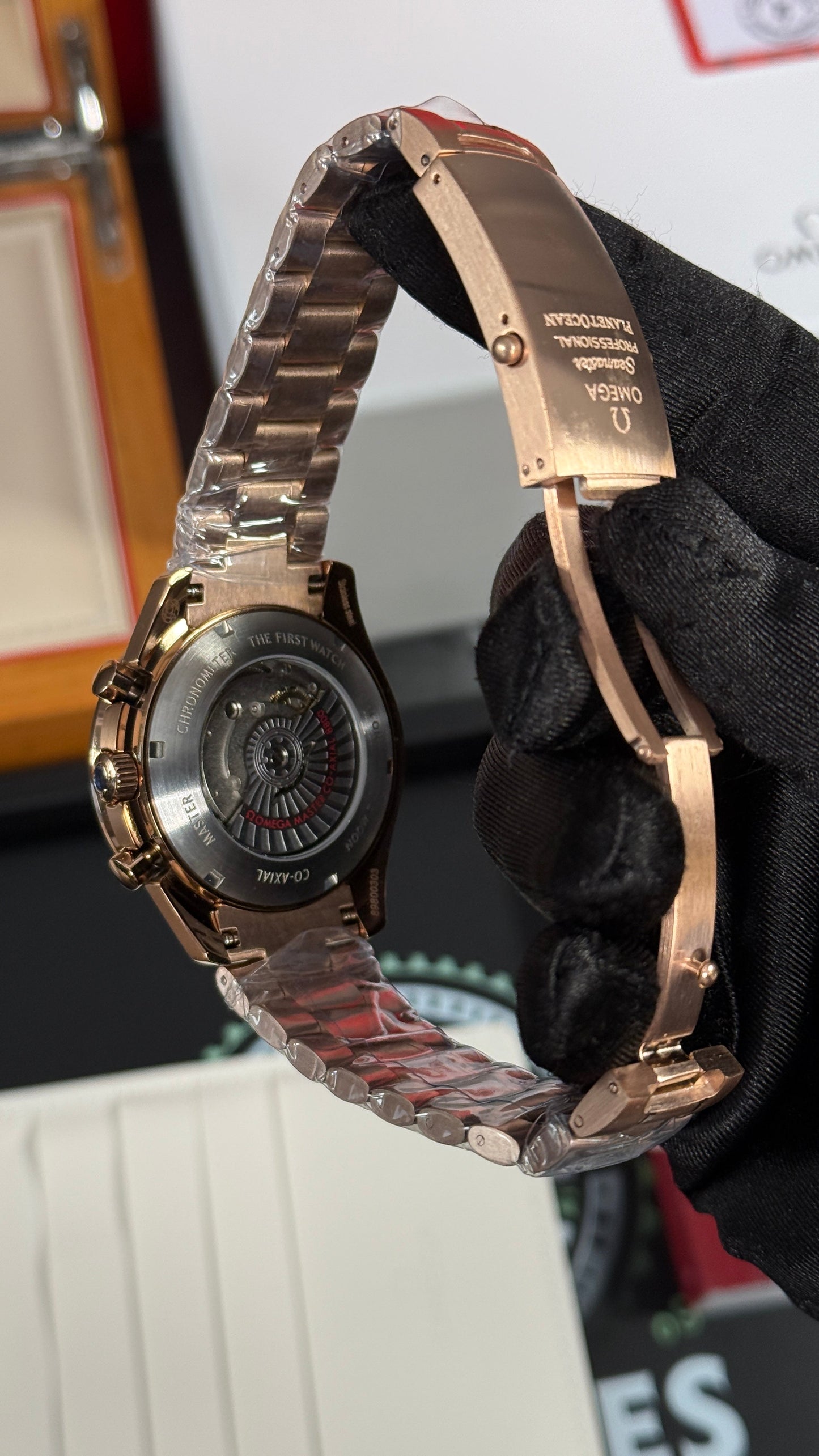 OMG SPEEDMASTER (FULL ORO ROSA) AUTOMÁTICO