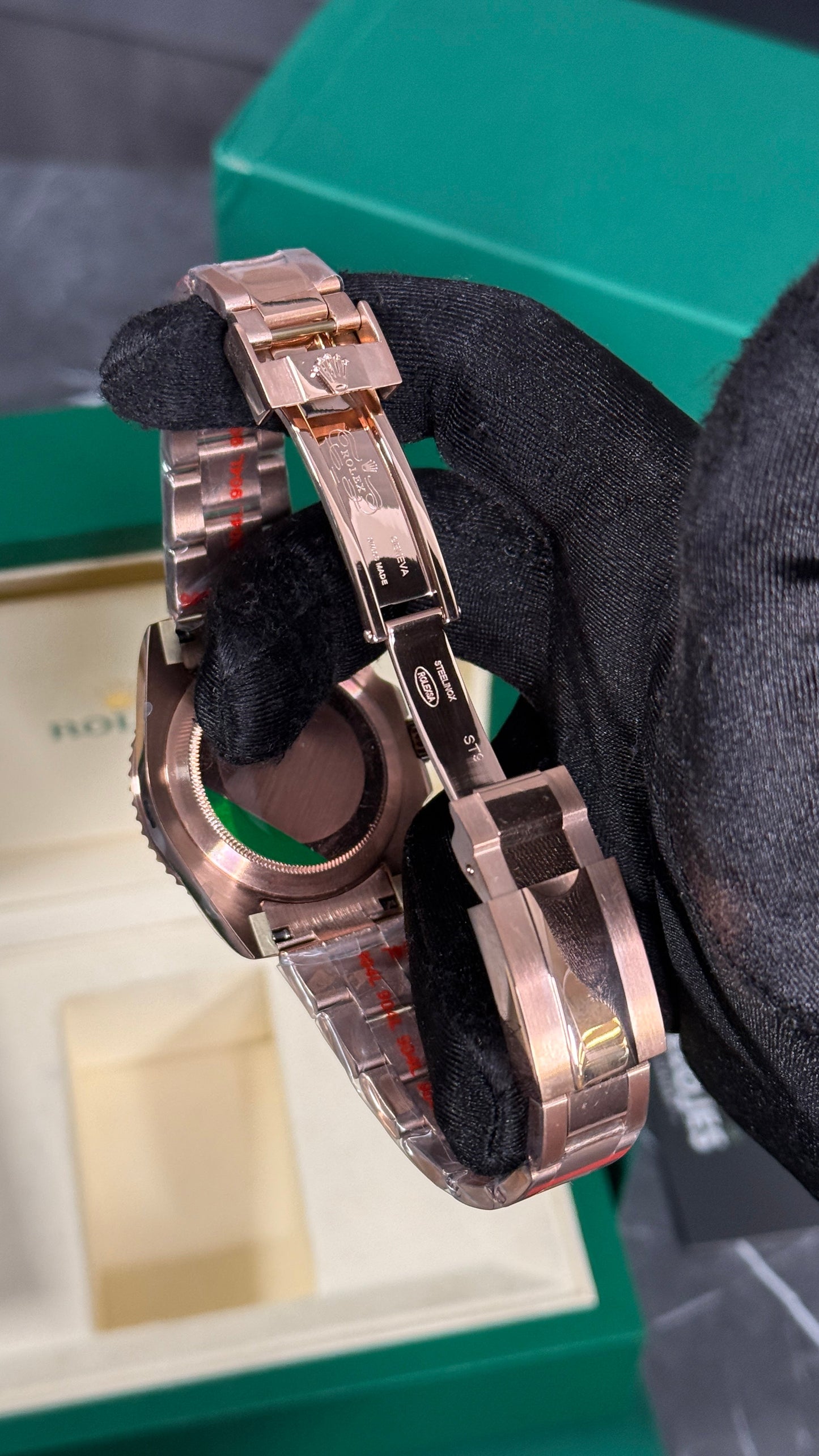RLX GMT-MASTER II (ORO ROSA)