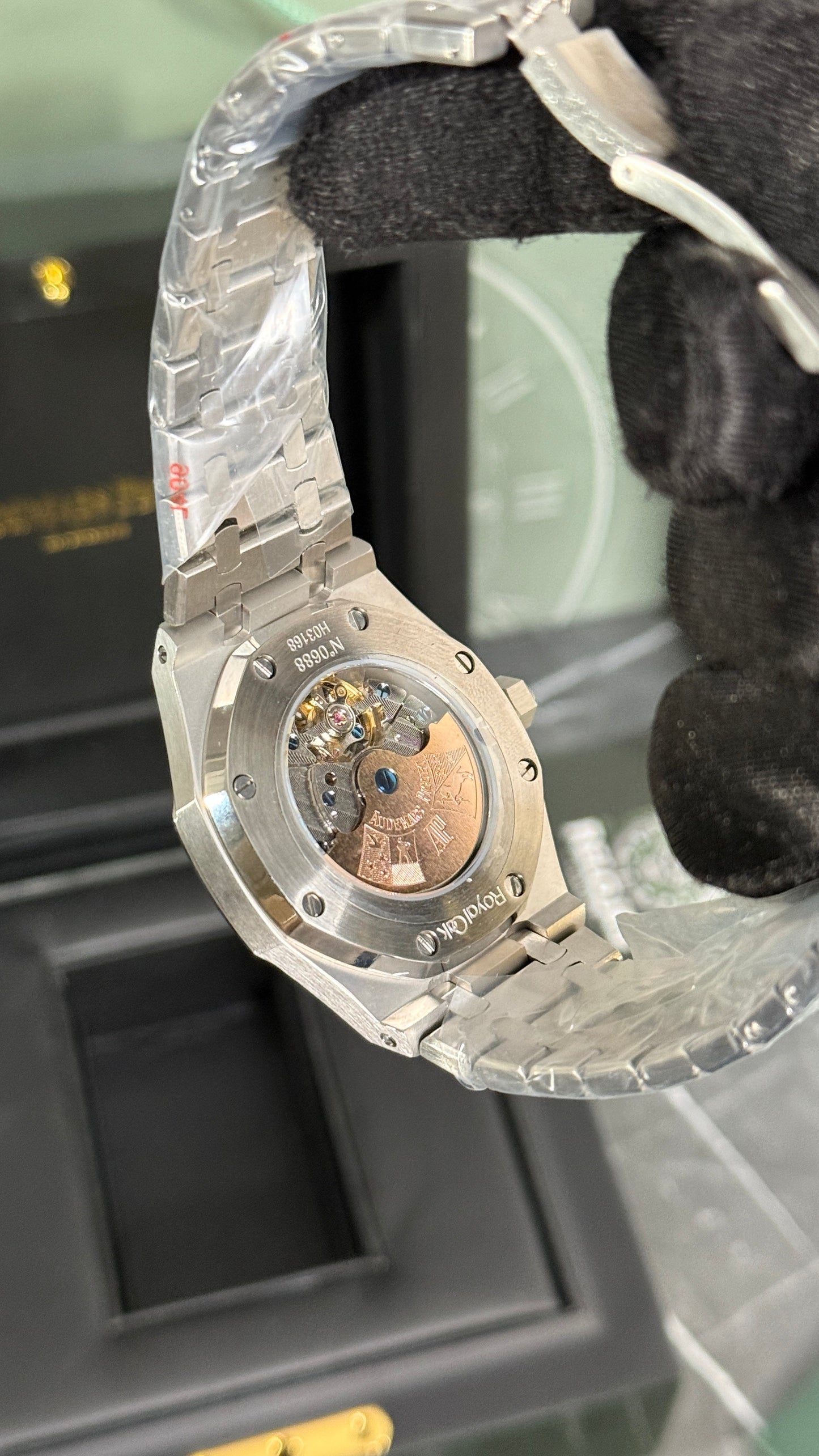 AP ROYAL OAK TURBILLON (PLATA/AZUL) V2