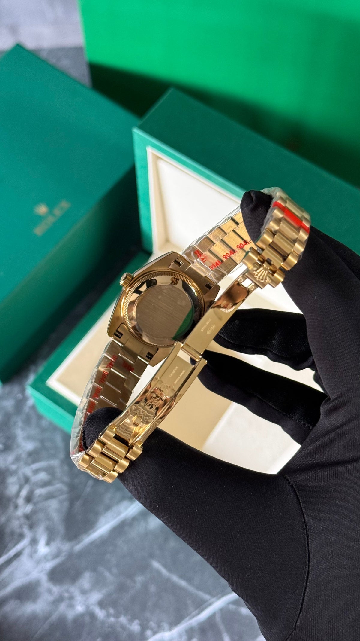RLX DATEJUST (FULL ORO) 31mm PRESIDENT