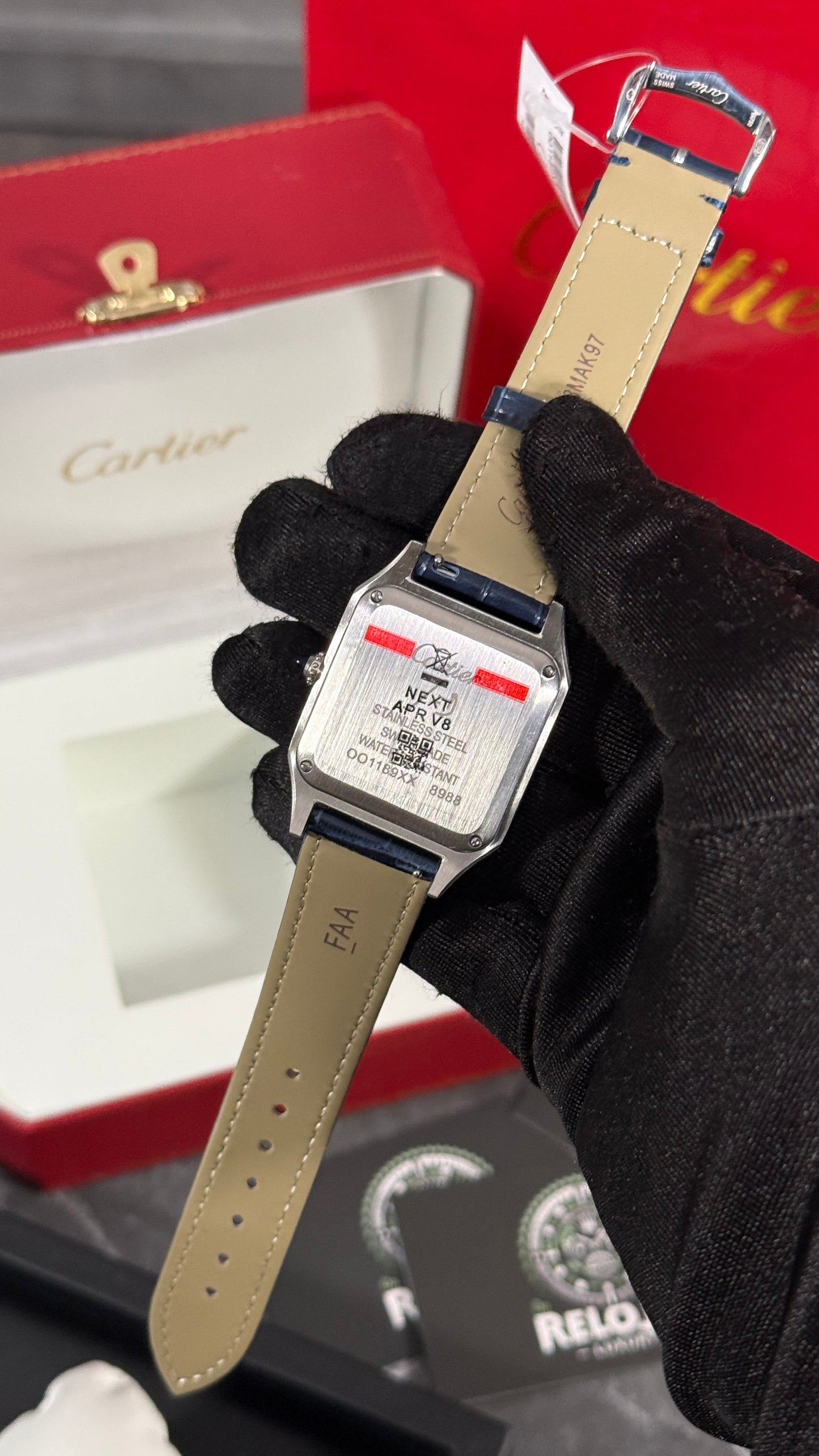 CRT SANTOS-DUMONT (PLATA/BLANCO/AZUL) 35mm