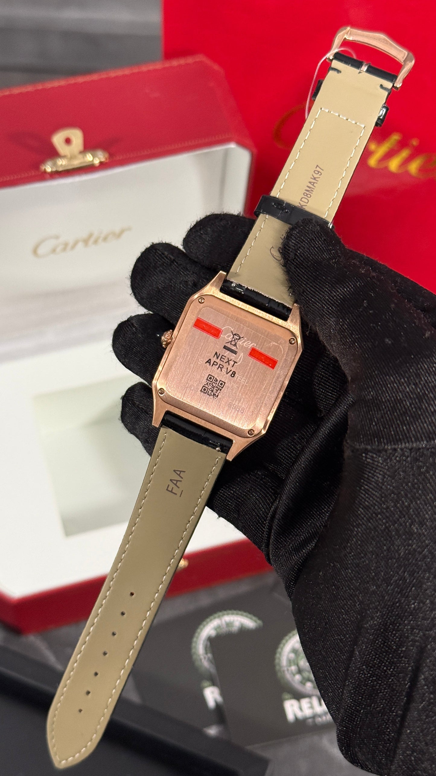 CRT SANTOS-DUMONT (ORO ROSA/BLANCO) 35mm