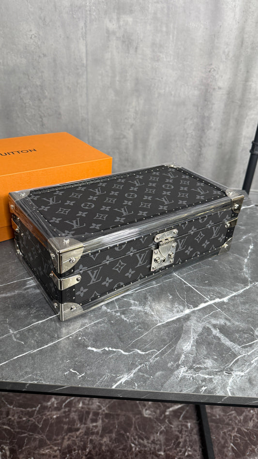 CAJA LV NEGRA X 8 RELOJES