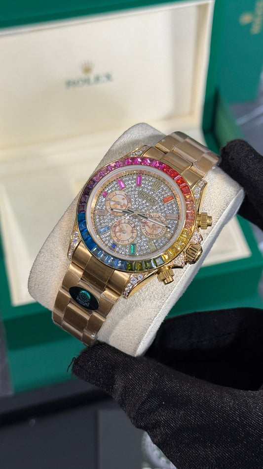 RLX RAINBOW ORO/DIAMANTES