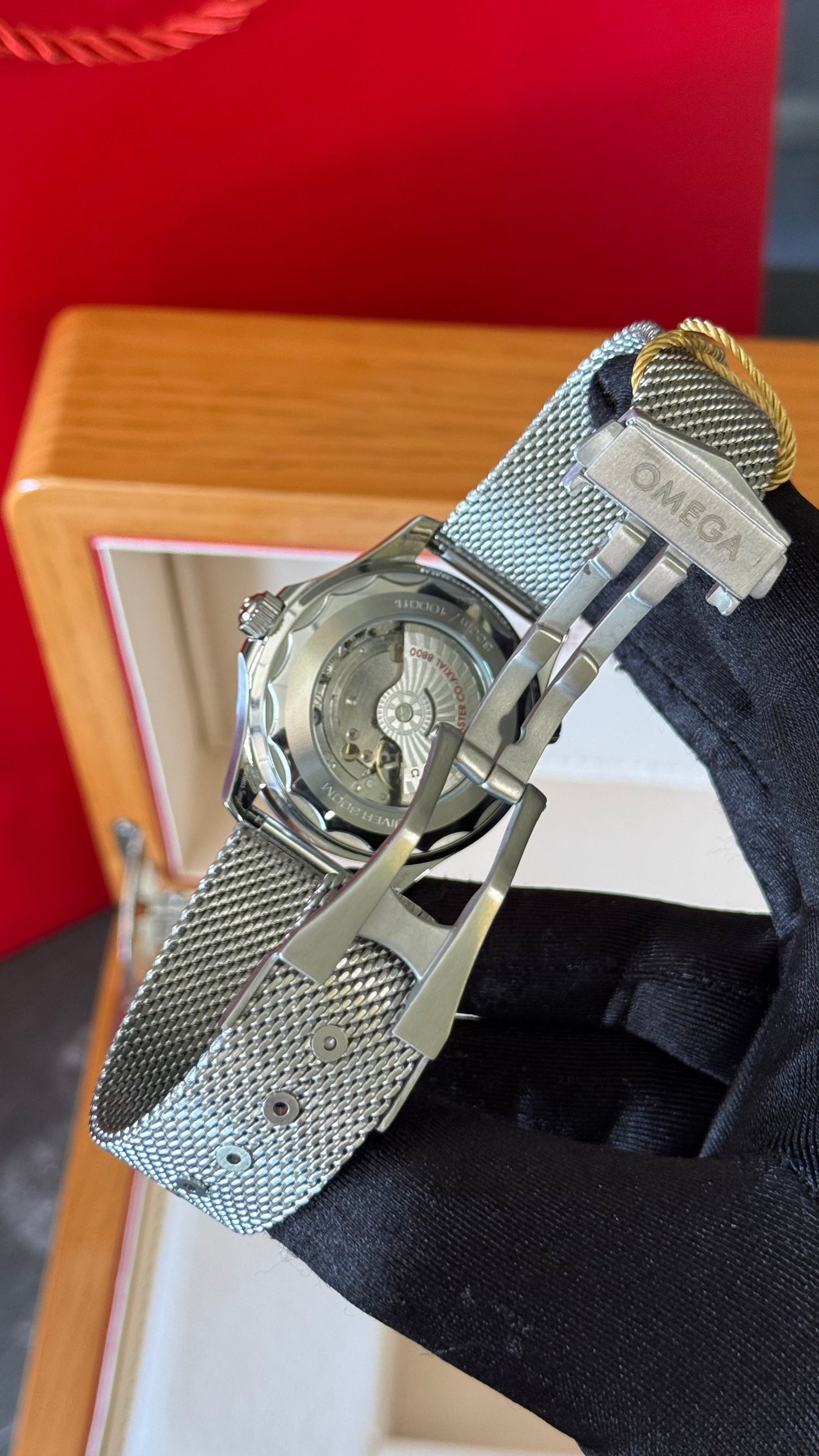 OMG SEAMASTER (PLATA/NEGRO) x2