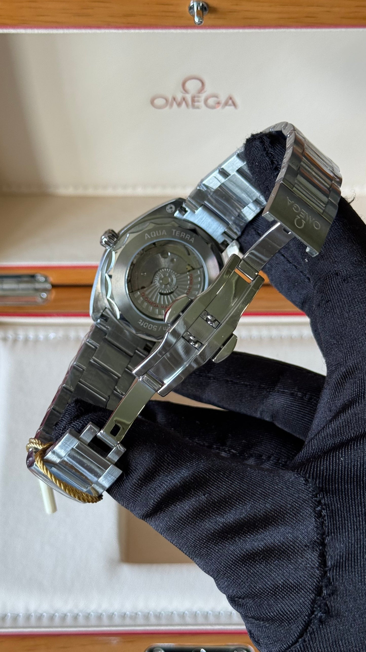 OMG SEAMASTER CO-AXIAL NEGRO/NARANJA