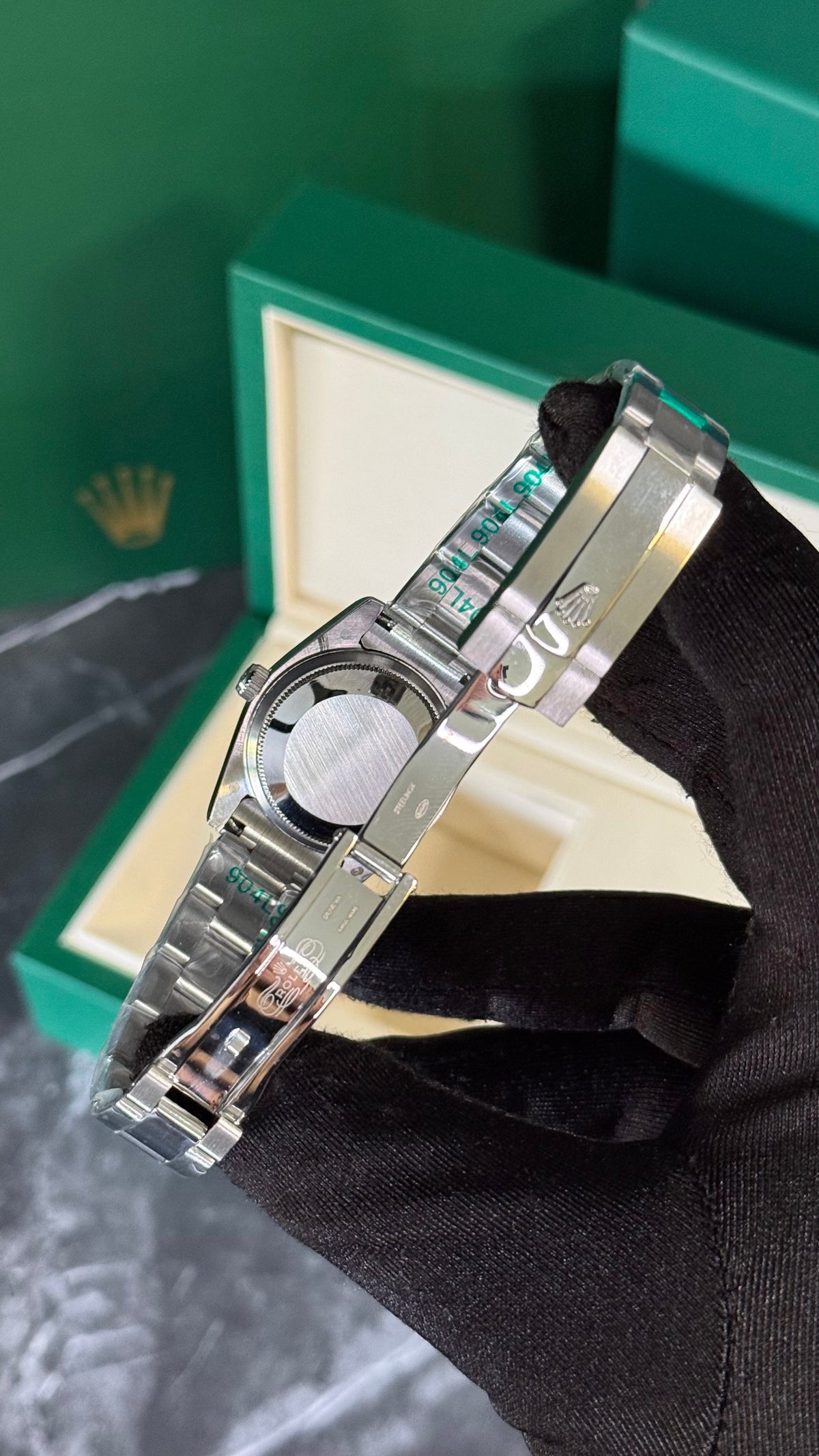 RLX OYSTER PERPETUAL (PLATA/LILA) 31mm