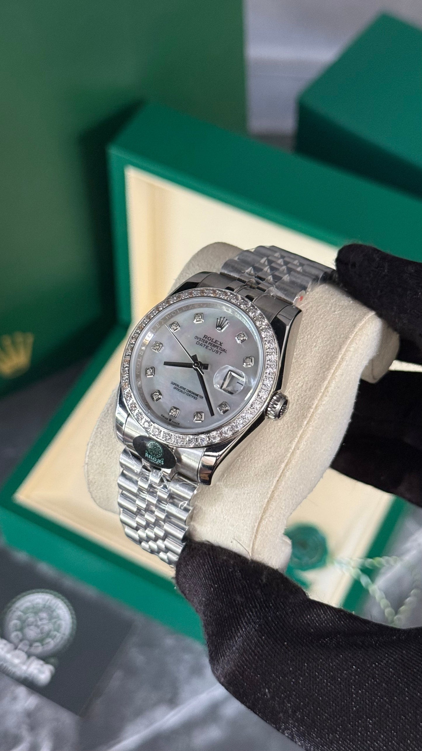 RLX DATEJUST PEARL JUBILEE 36mm