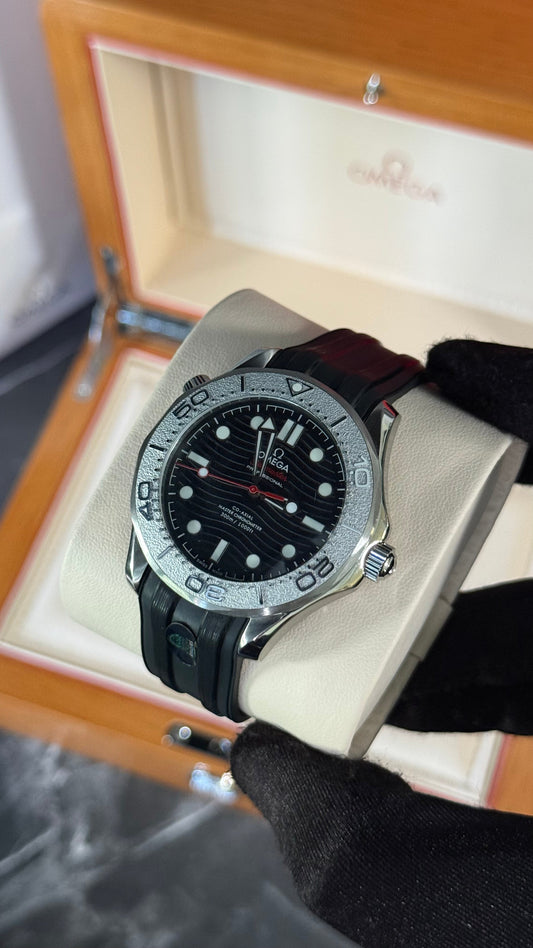 OMG SEAMASTER (NEGRO/PLATA) GOMAx2
