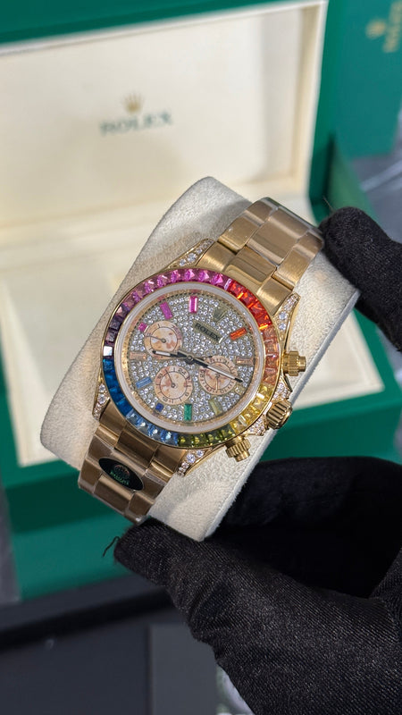 RLX RAINBOW ORO/DIAMANTES