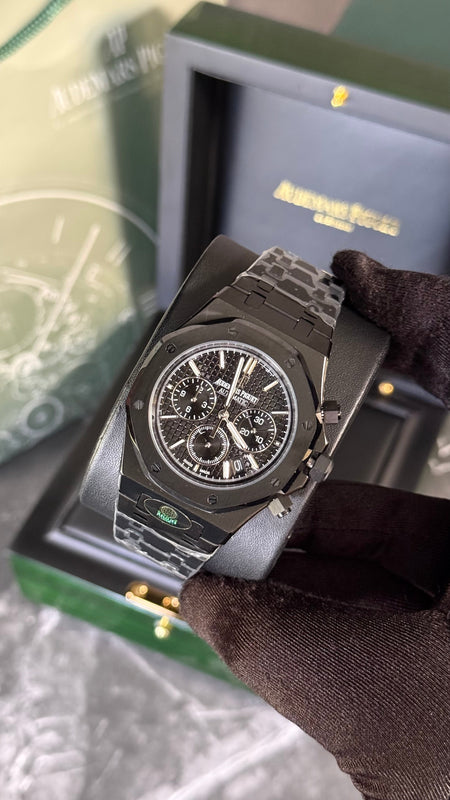 AP ROYAL OAK CRONÓGRAFO (FULL BLACK) x