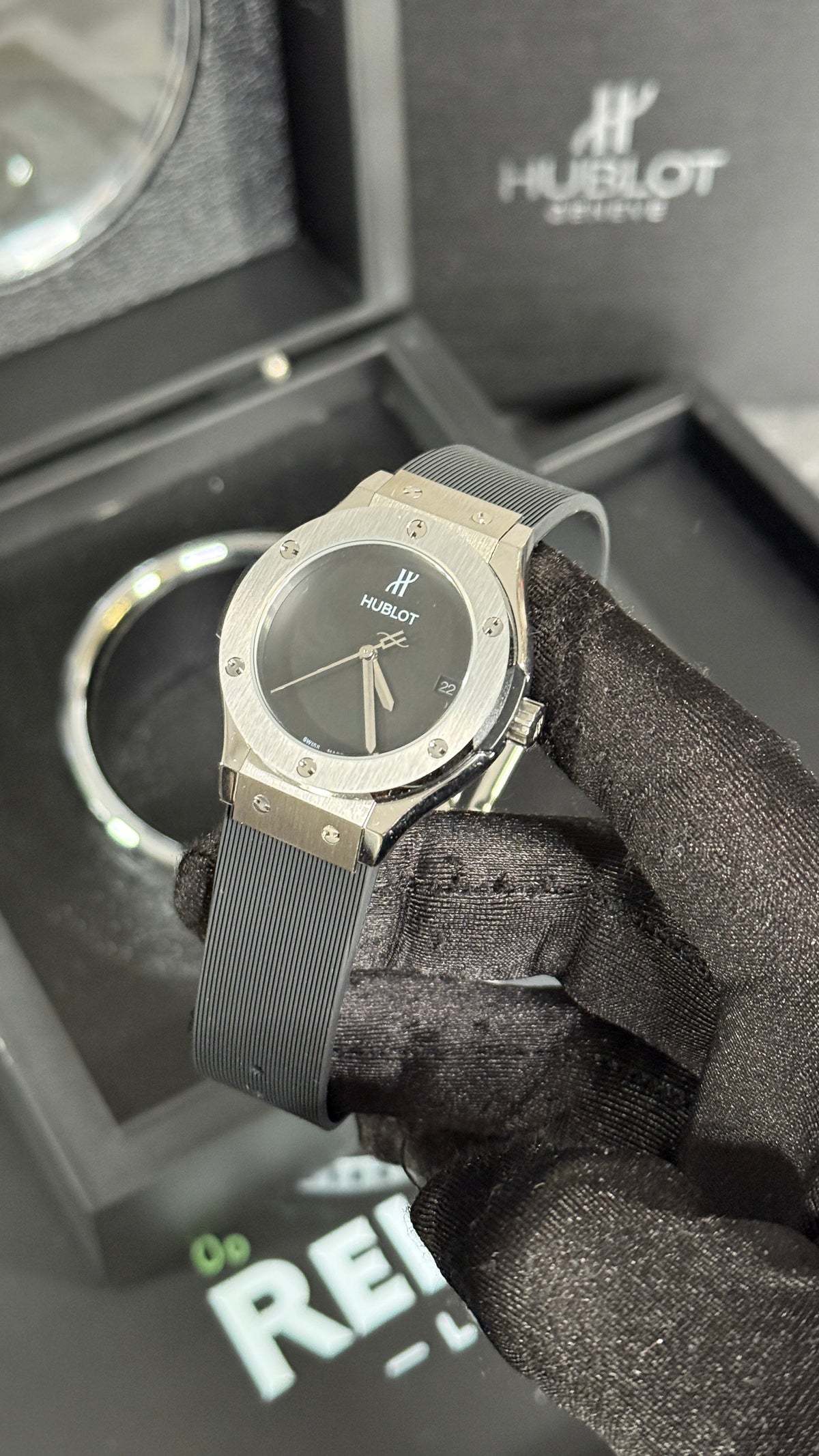 HBLT CLASSIC FUSIÓN ORIGINAL (PLATA/NEGRO) 33MM