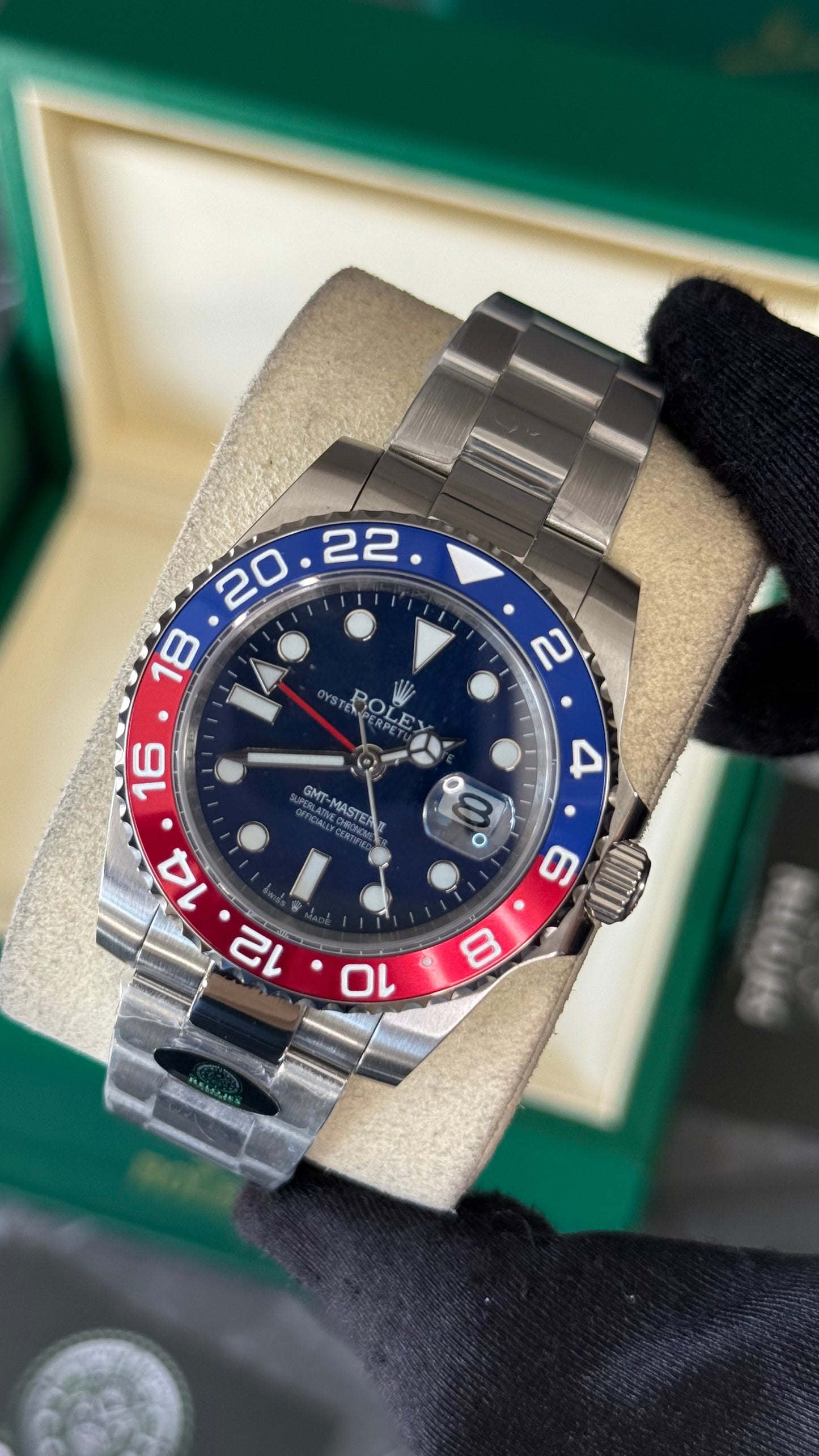 RLX GMT-MÁSTER ll (PEPSI) ESF. AZUL V2