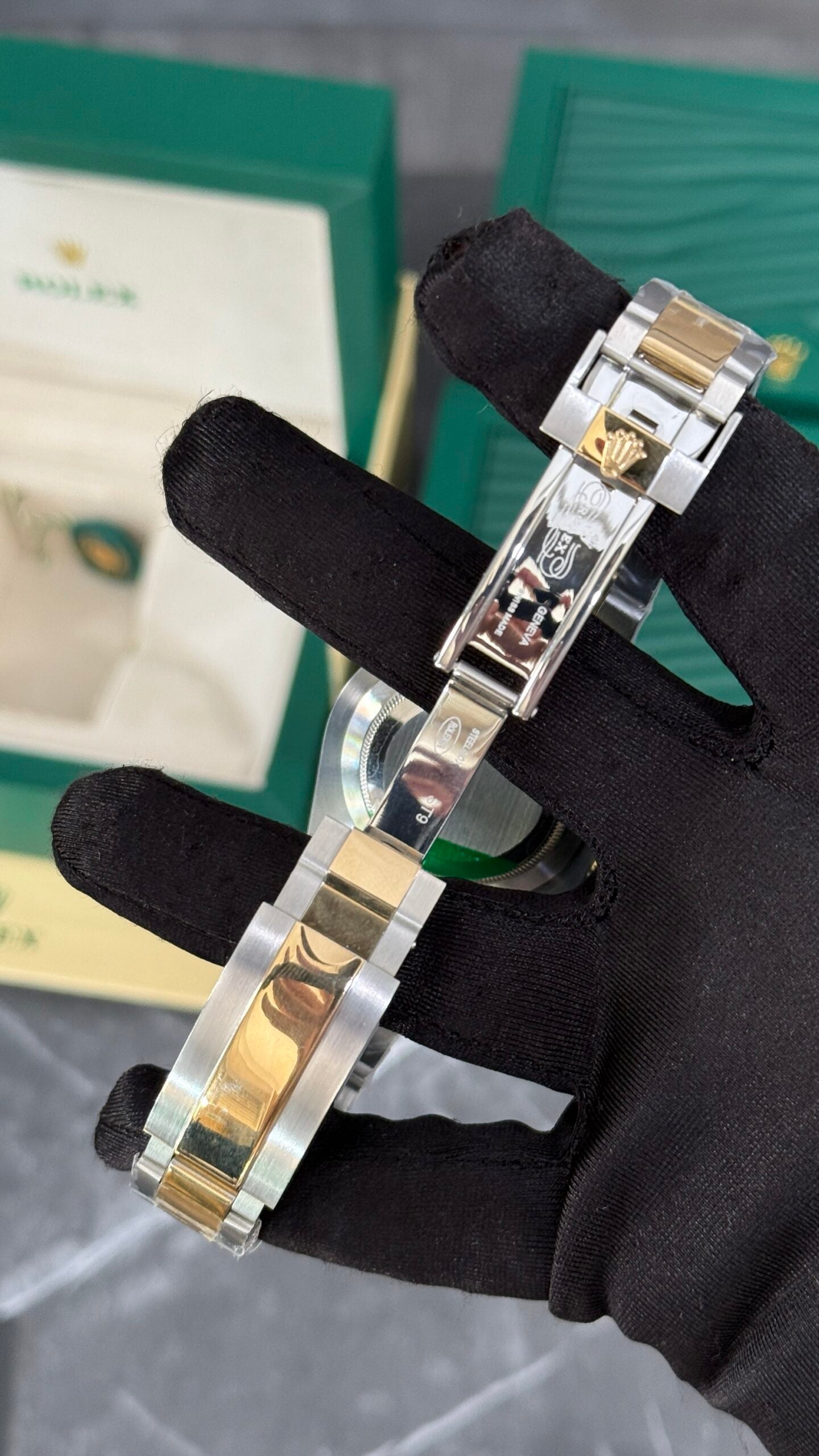 RLX SUBMARINER (BICOLOR/NEGRO)