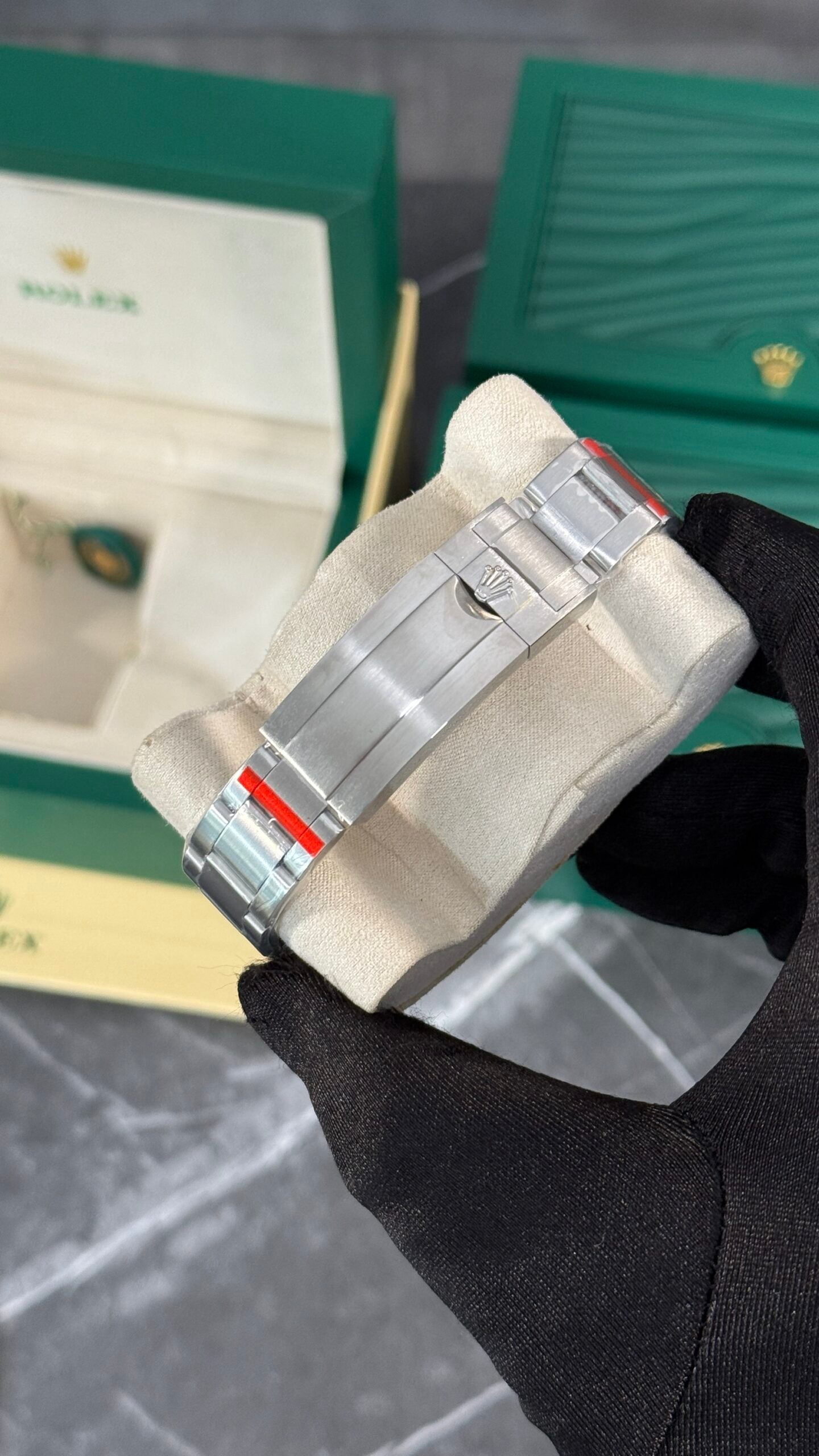 RLX SUBMARINER (PLATA/NEGRO)