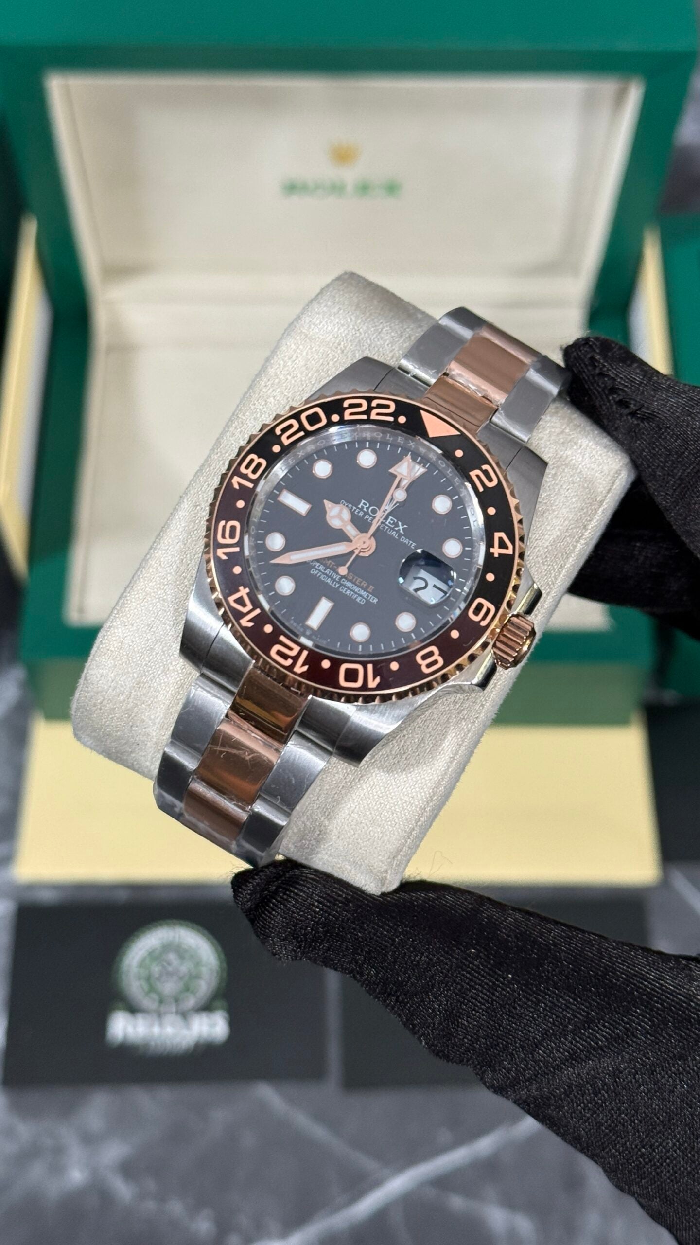 RLX GMT-MASTER II (ROOTBEER)