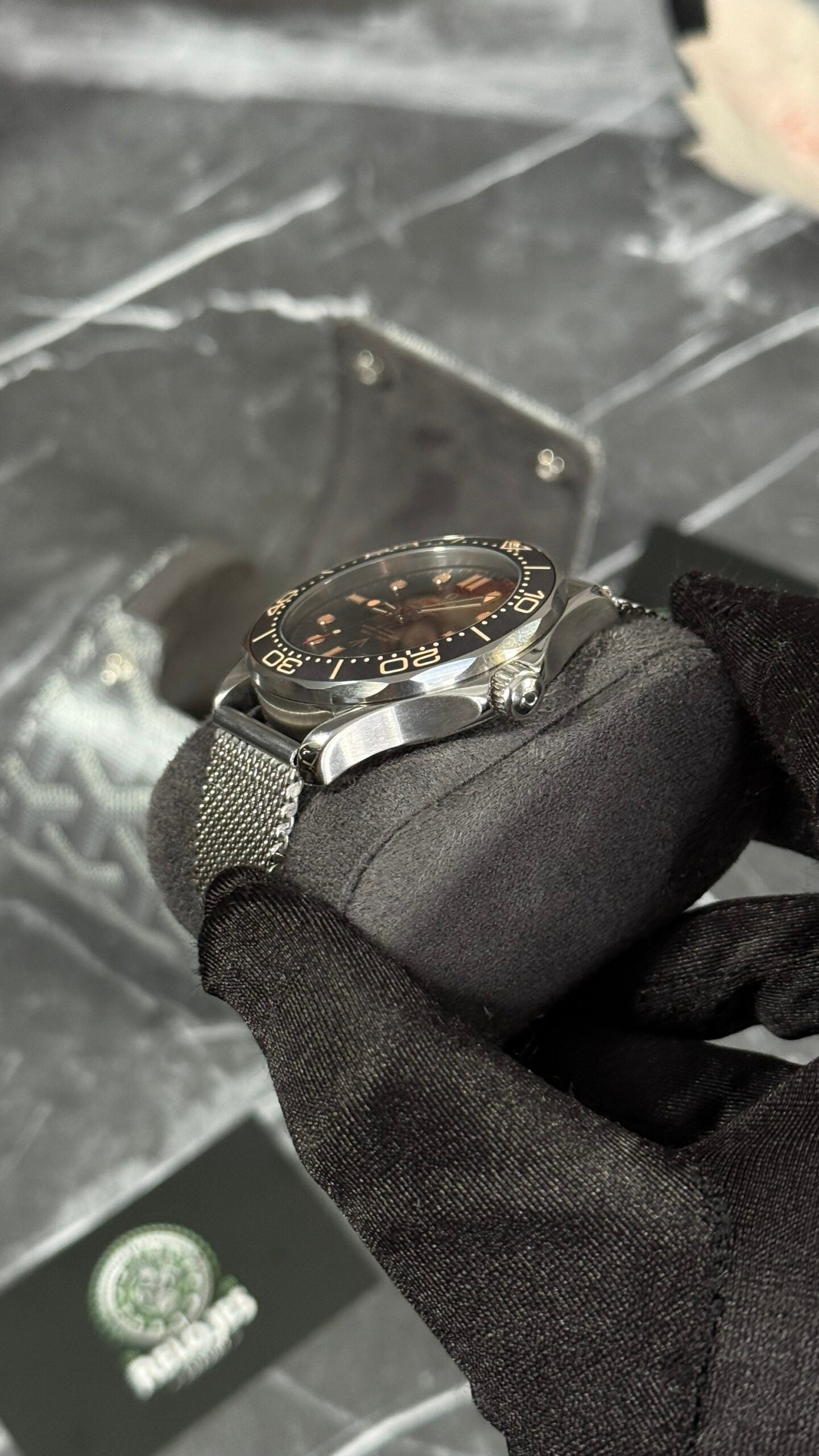 OMG SEAMASTER (PLATA/NEGRO)