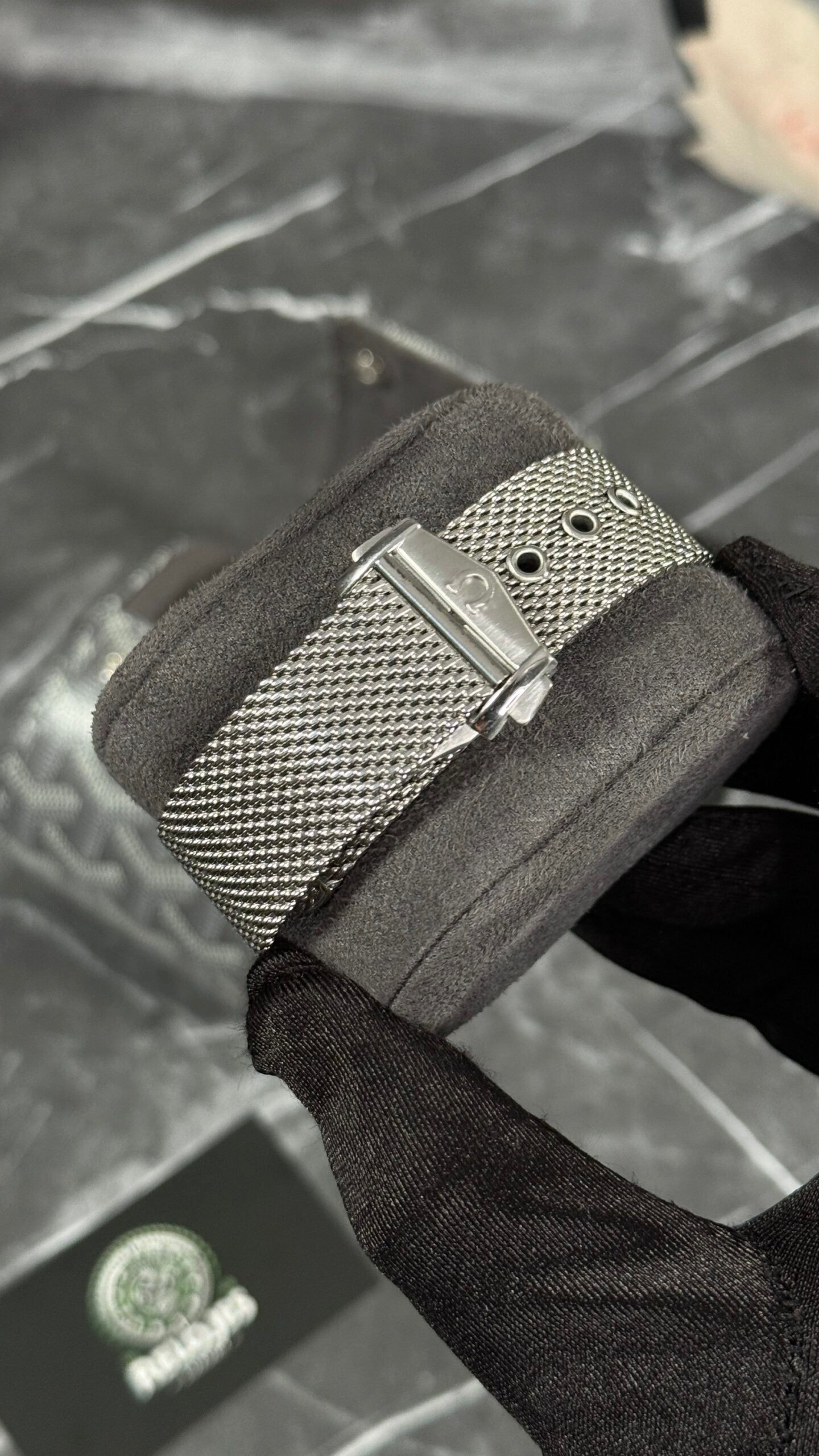 OMG SEAMASTER (PLATA/NEGRO)