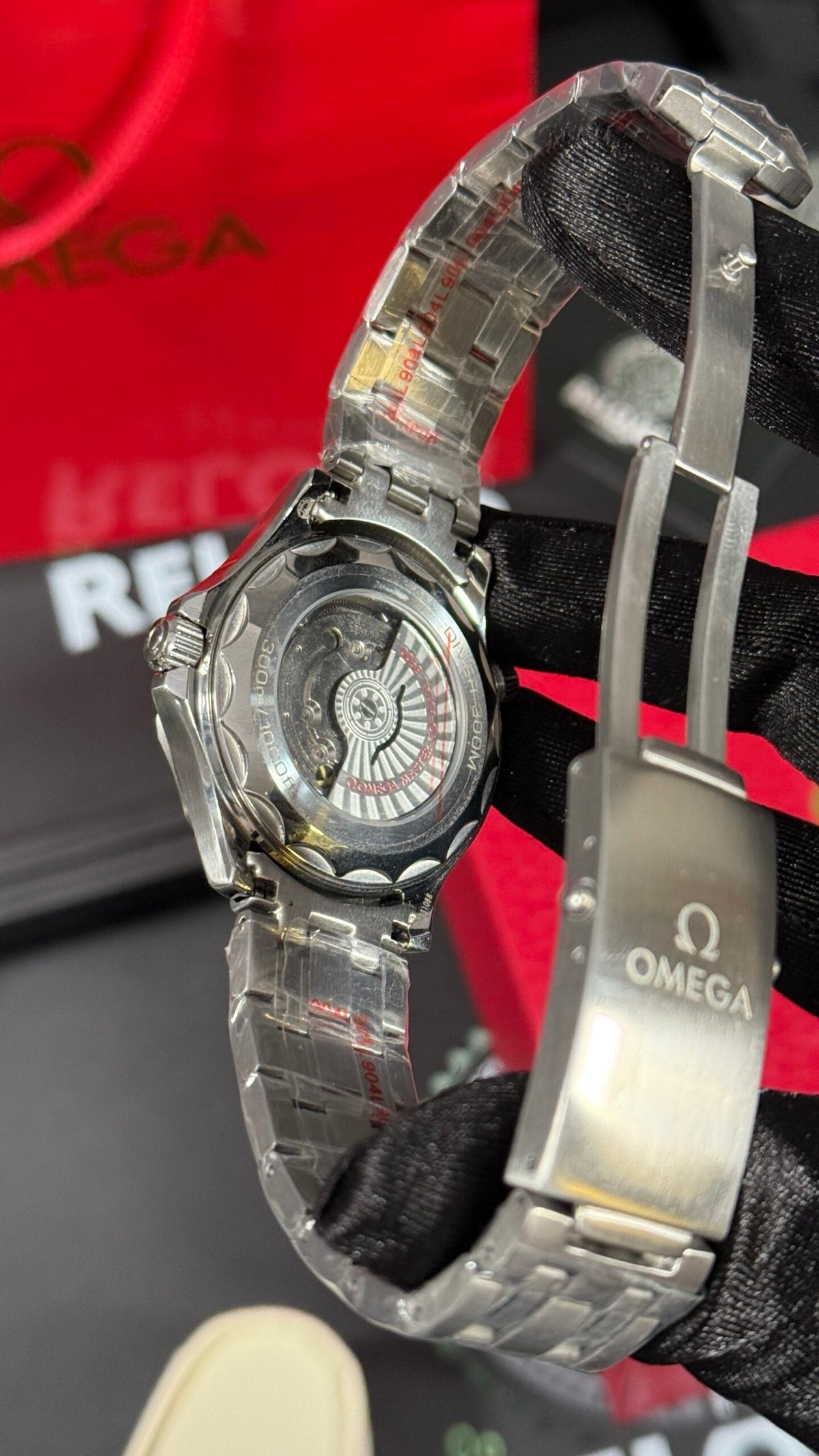 OMG SEAMASTER (PLATA/AZUL)