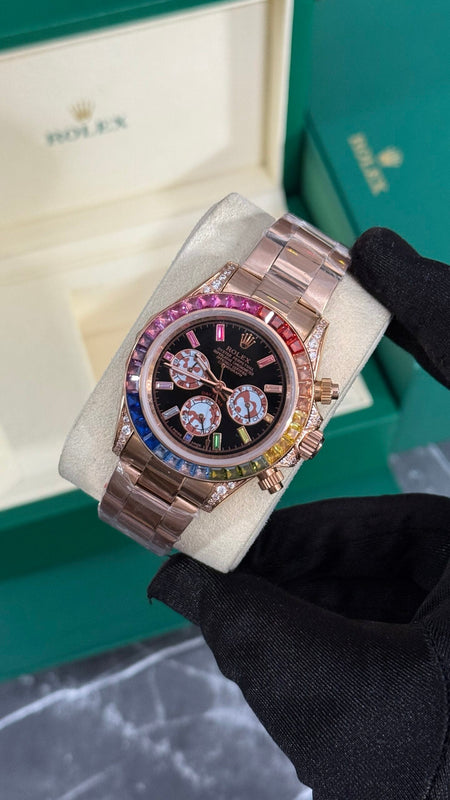 RLX RAINBOW (ORO ROSA/NEGRA)