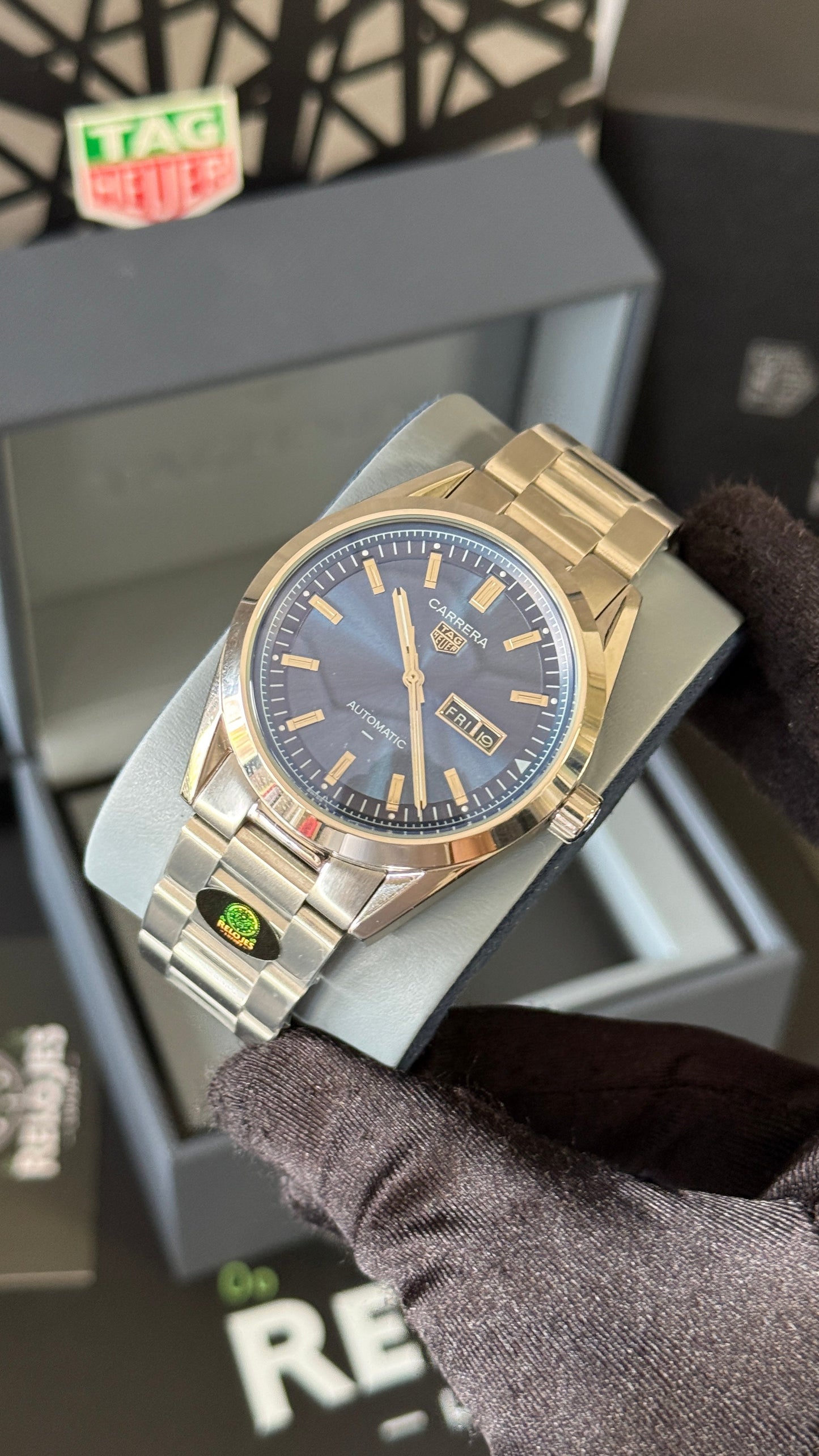 TH CARRERA (PLATA/AZUL)