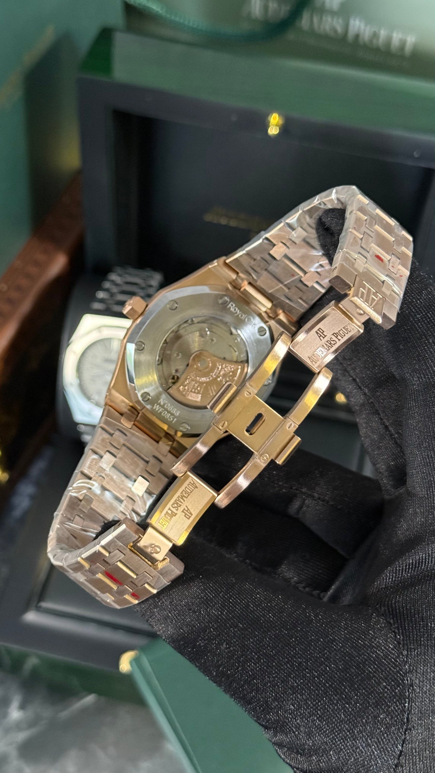 AP ROYAL OAK ORO ROSA / NEGRO