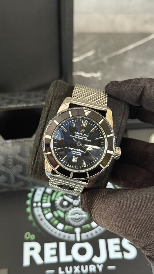 BRTLNG SUPER OCEAN NEGRO 46MM