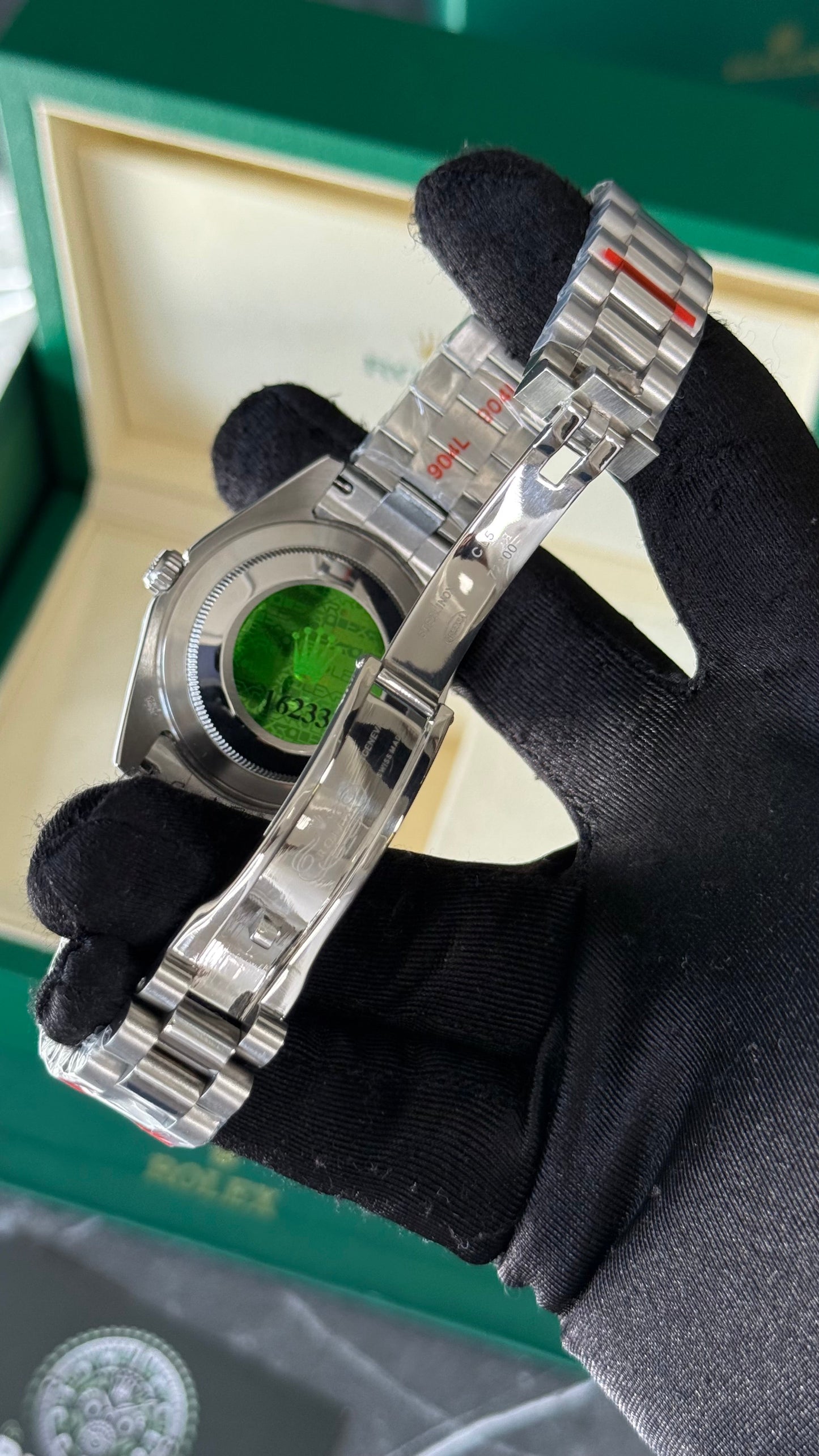 RLX DAY-DATE (PLATA/AZUL) Z