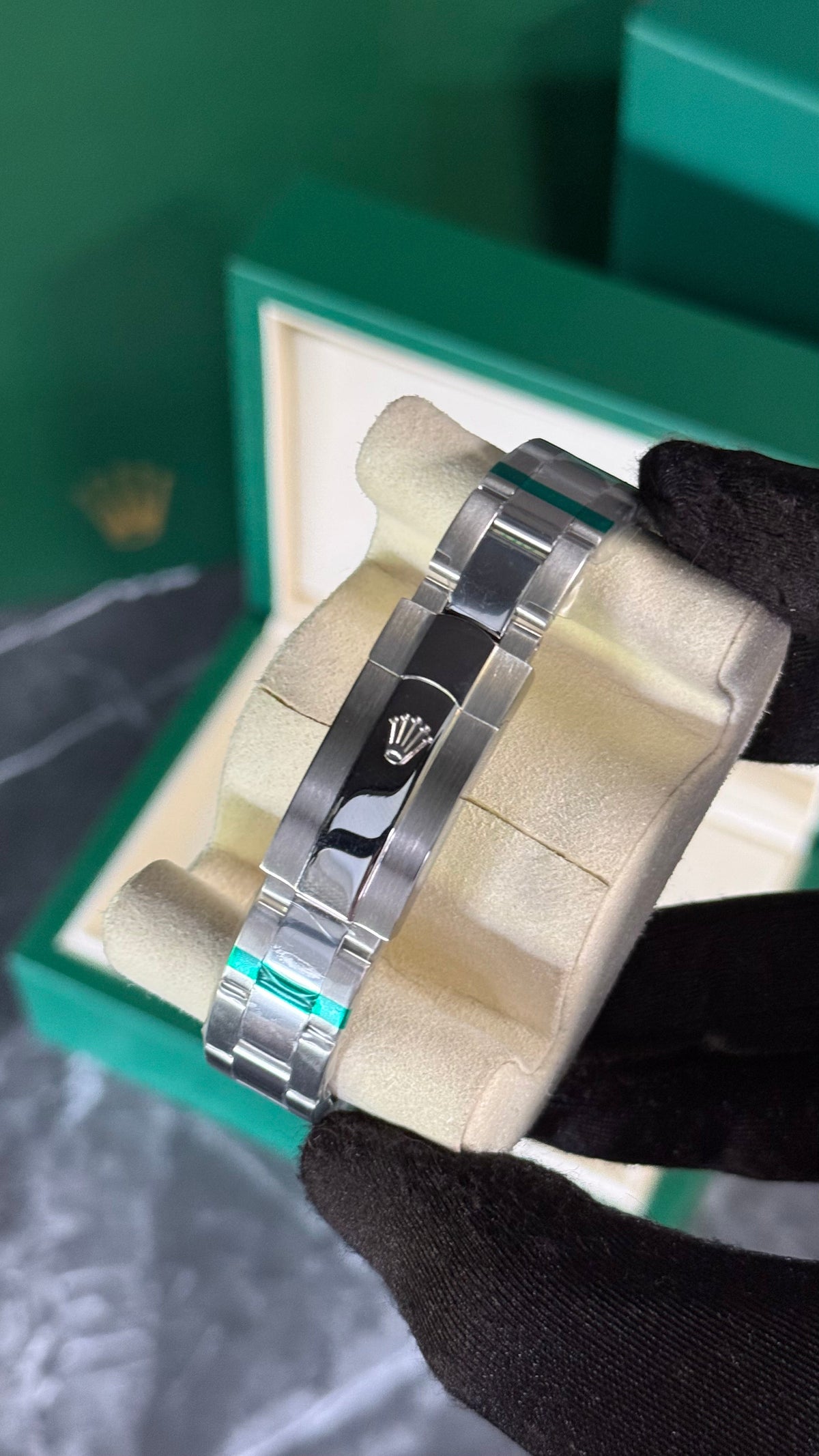 RLX OYSTER PERPETUAL (PLATA/LILA) 31mm