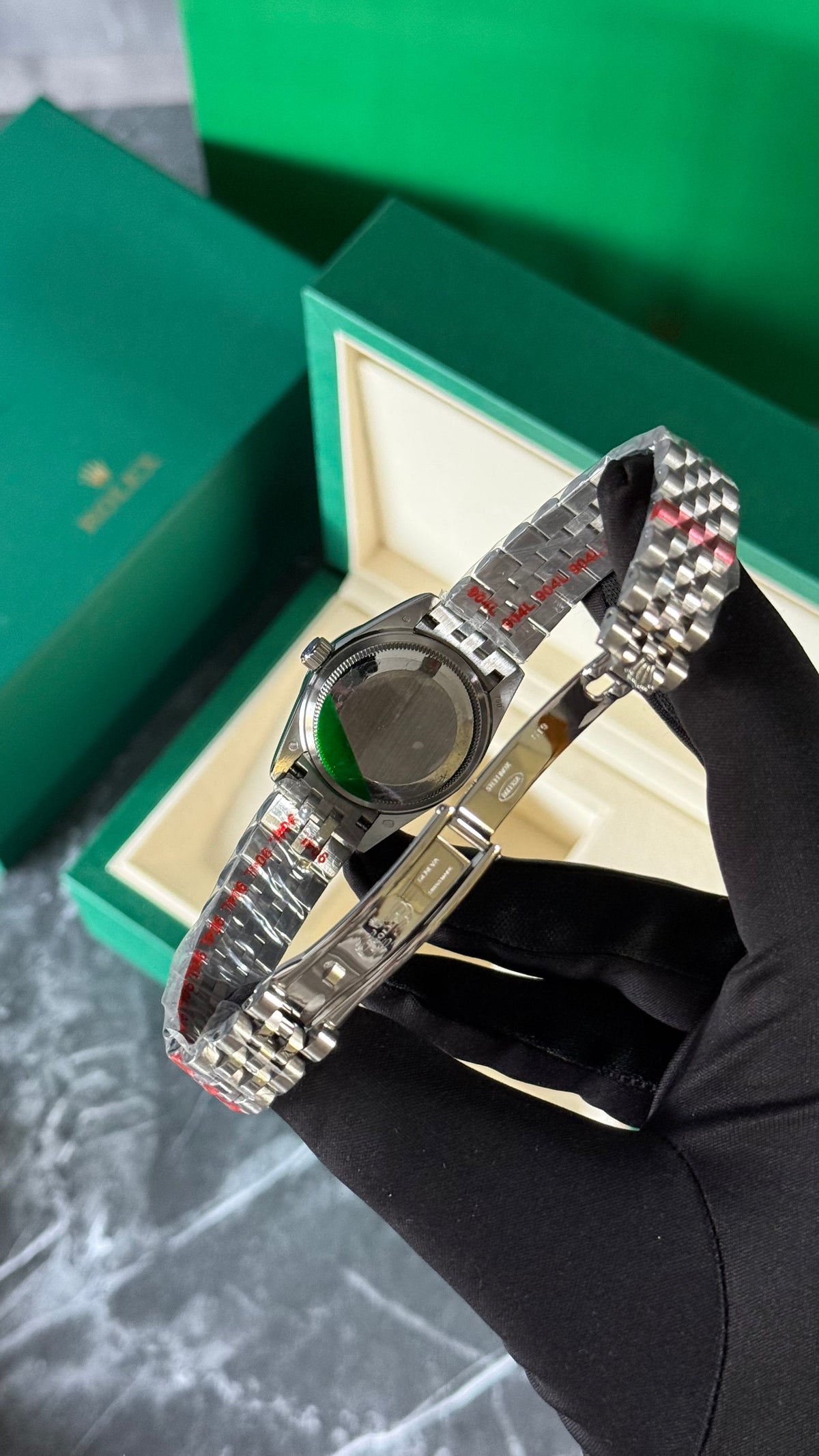 RLX DATEJUST JUBILEE PLATA/VERDE 2025 31mm