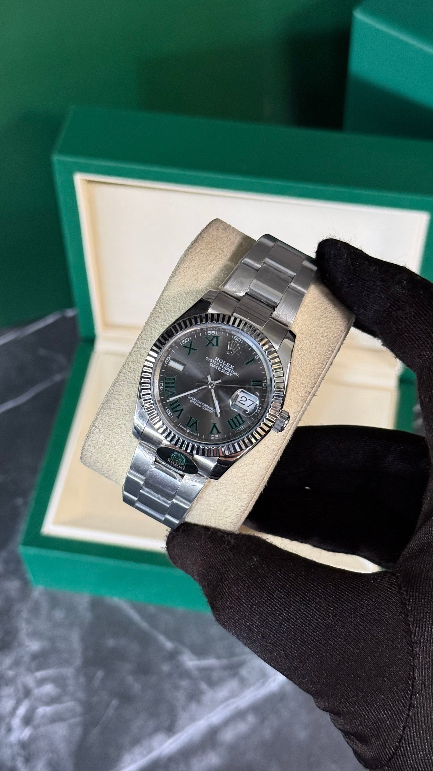 RLX DATEJUST WIMBLEDON 36mm