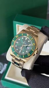 RLX SUBMARINER (ORO/VERDE)