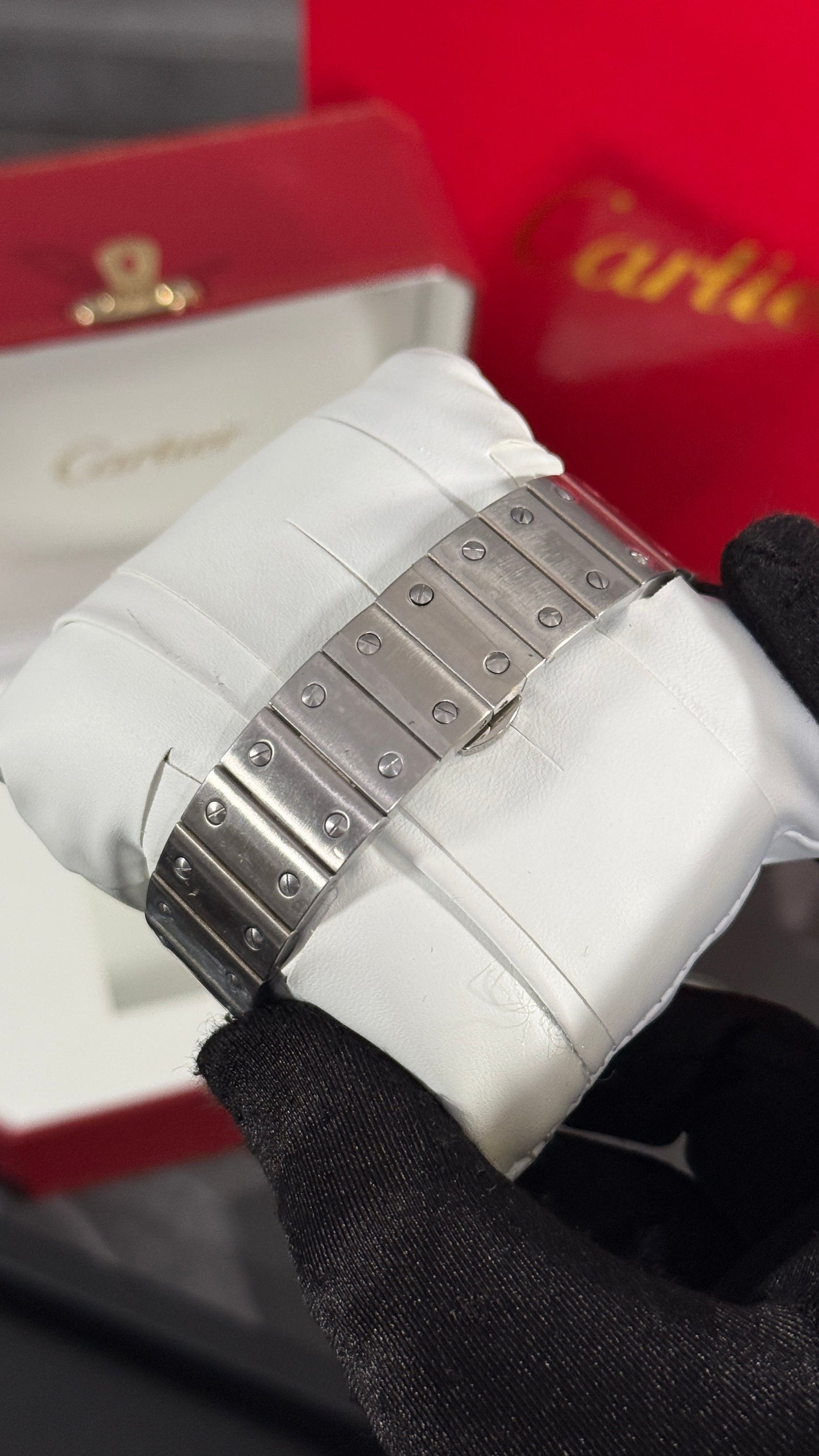 CRT SANTOS (PLATA/BLANCO) 36MM