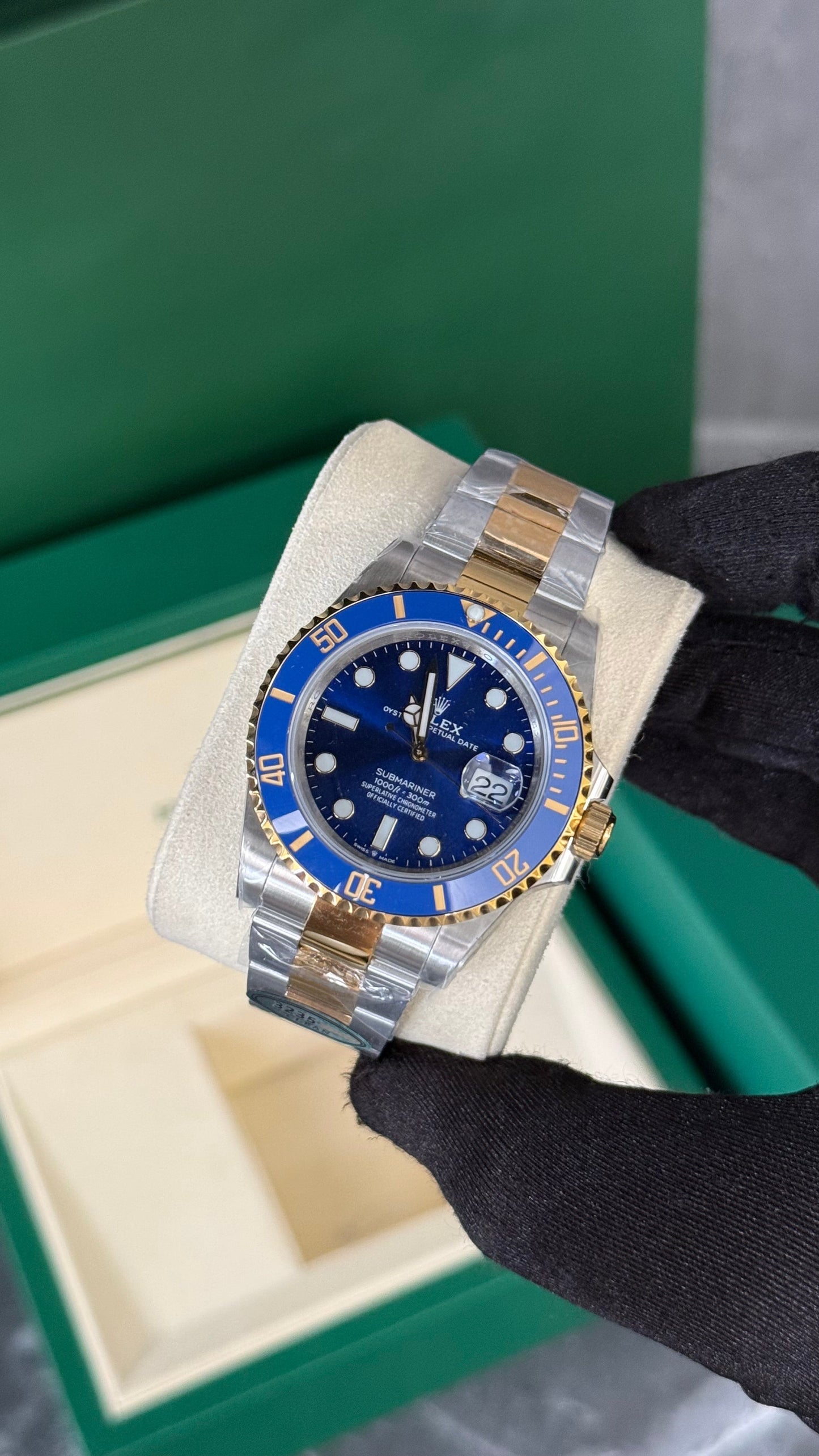 RLX SUBMARINER BLUESY (BICOLOR/ AZUL) SUPERCL0N