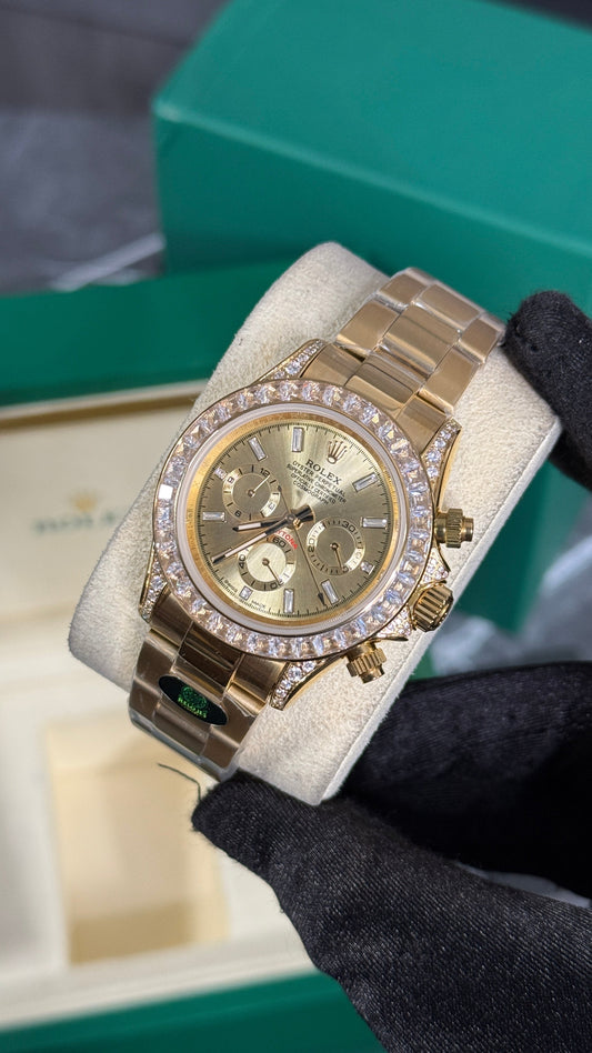 RLX DAYTONA (FULL ORO/DIAMANTES)