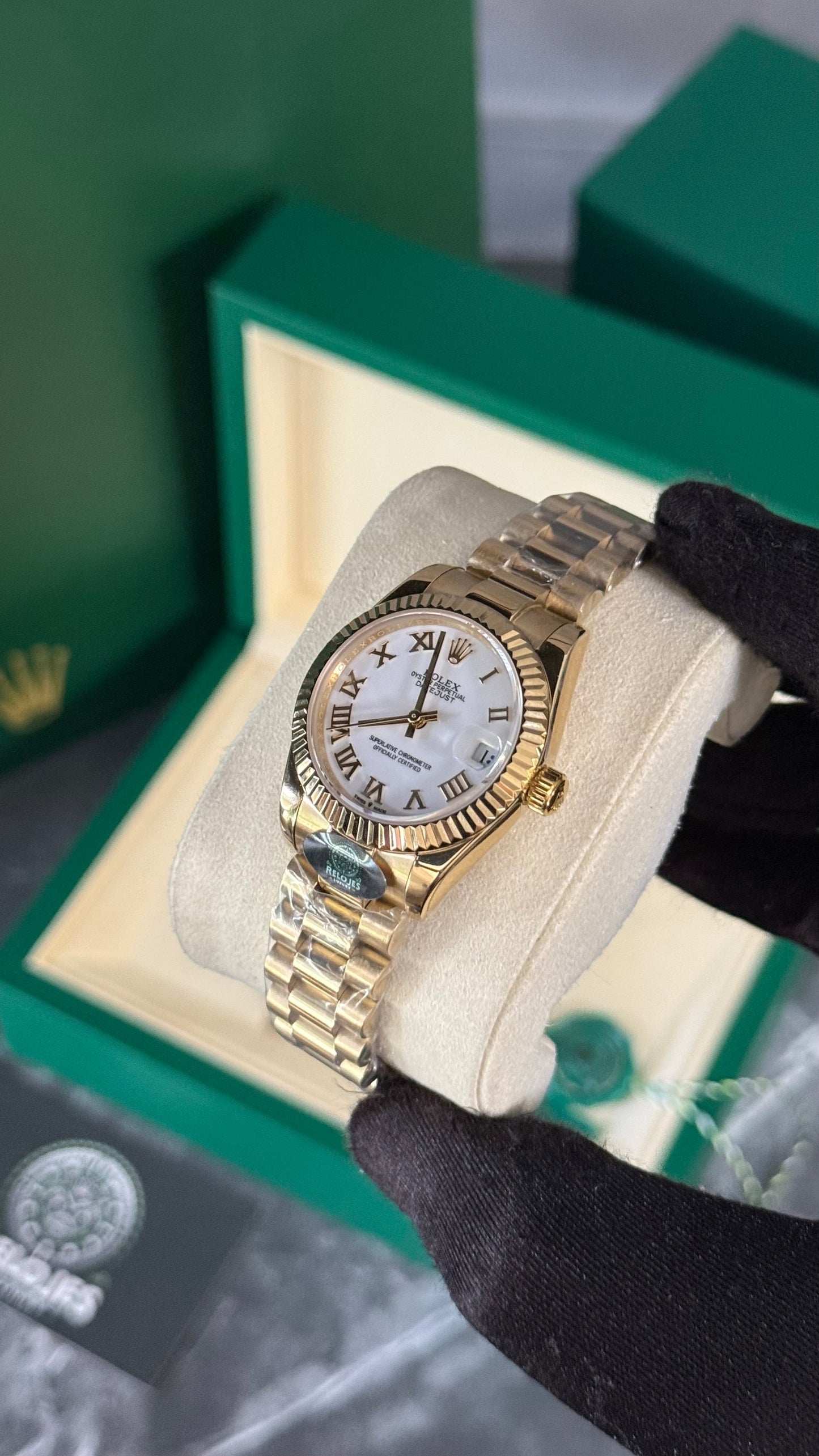 RLX DATEJUST (ORO/ BLANCO) 31mm