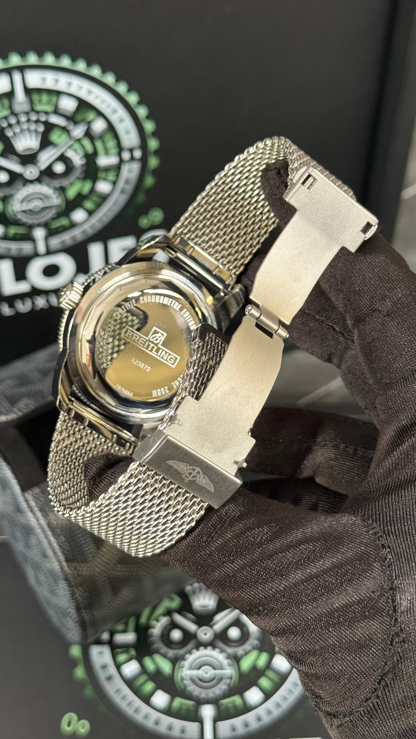 BRTLNG SUPER OCEAN VERDE 46MM