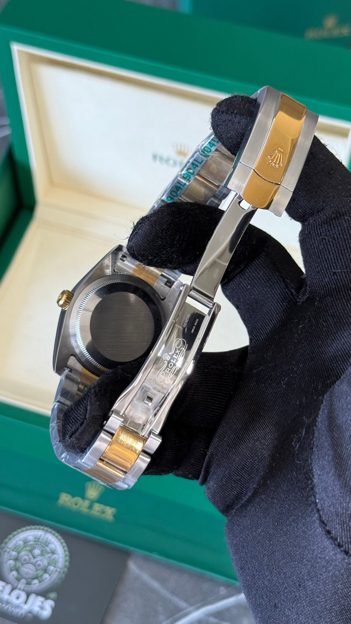 RLX DATEJUST (BICOLOR/NEGRO) 36MM