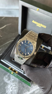 AP ROYAL OAK (PLATA/ AZUL) SUPERCL0N