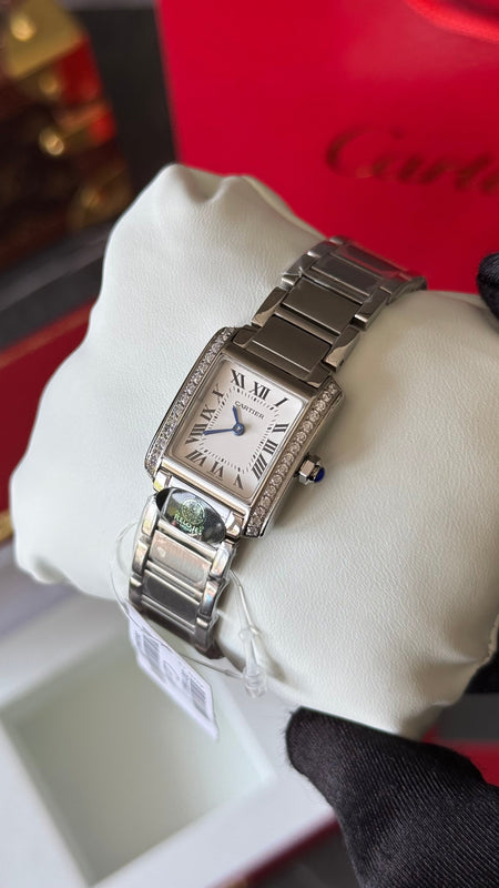 CRT TANK FRANÇAISE BRILLANTES (PLATA) 22MM