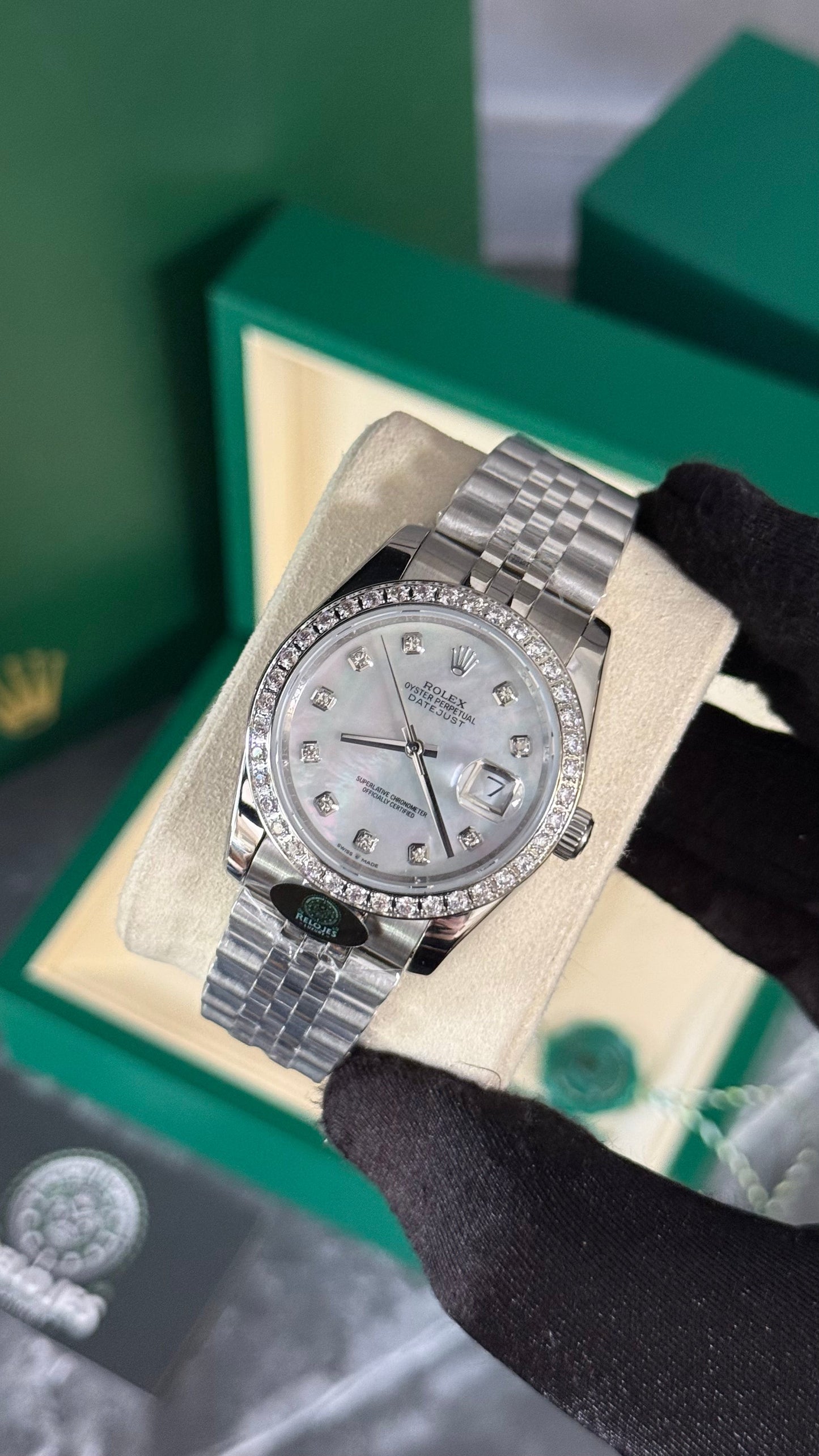 RLX DATEJUST PEARL JUBILEE 36mm