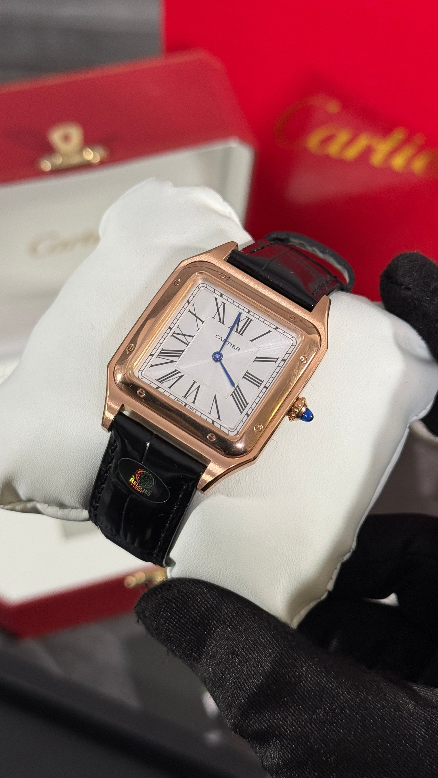 CRT SANTOS-DUMONT (ORO ROSA/BLANCO) 35mm