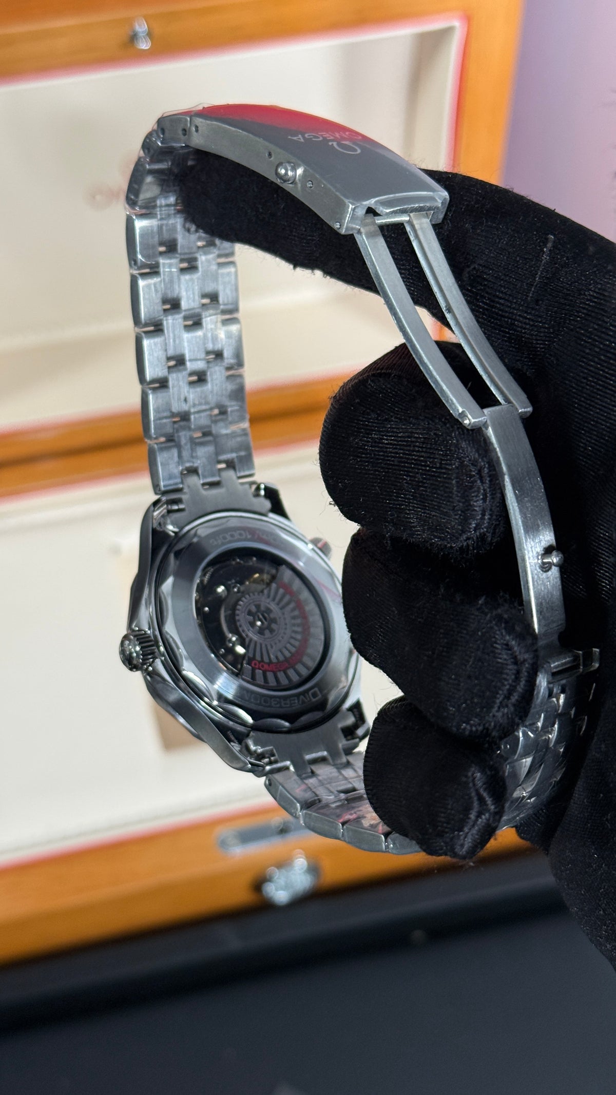 OMG SEAMASTER (PLATA/NEGRO)