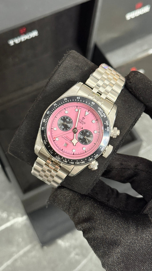 TDR BB CHRONO JUBILEE (PLATA/ROSA)