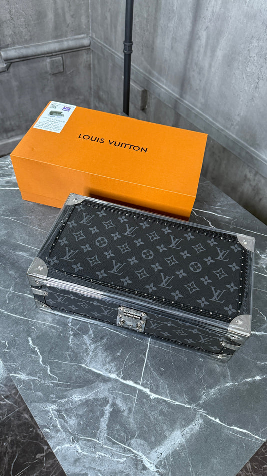 CAJA LV NEGRA X 8 RELOJES