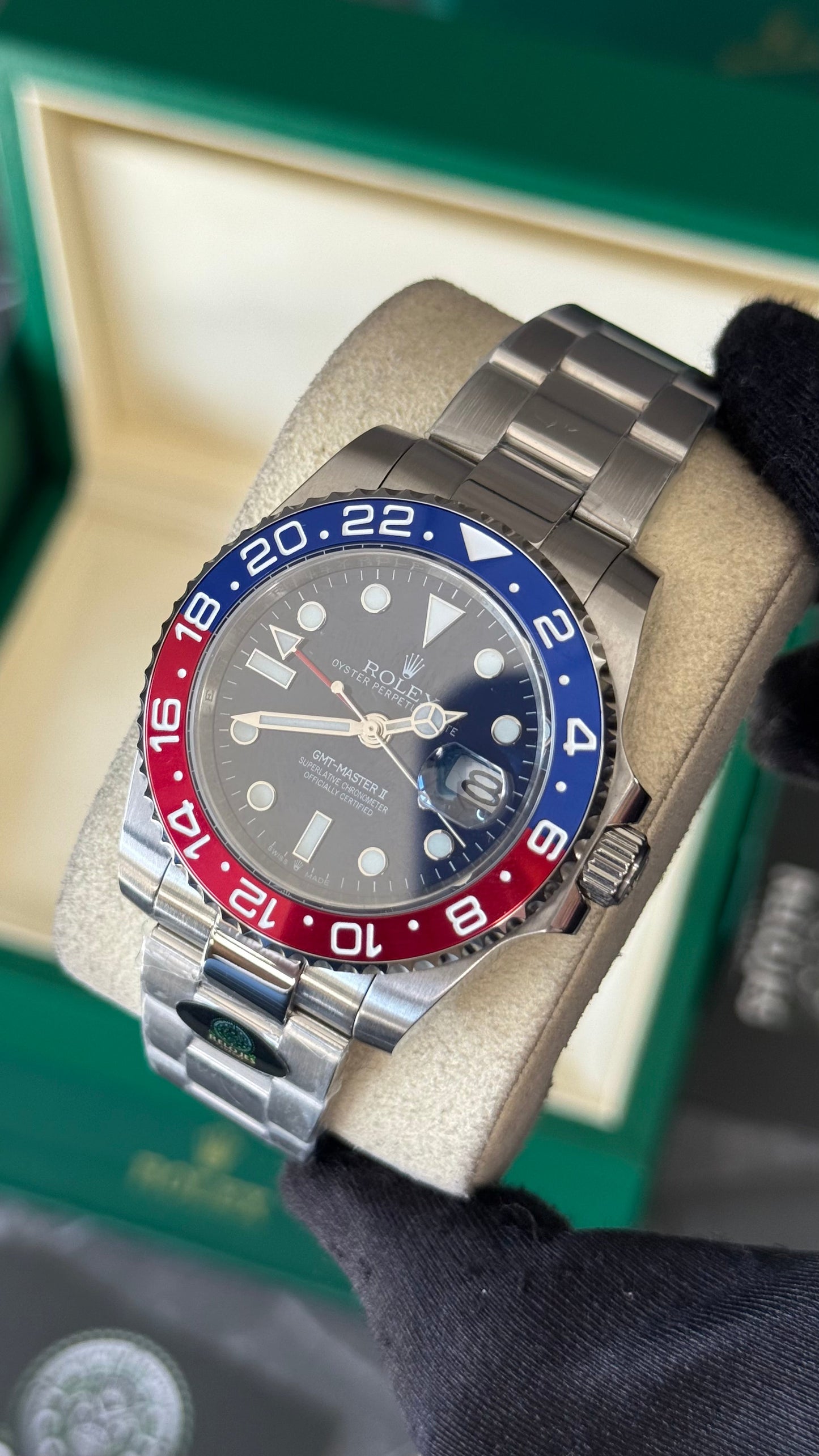 RLX GMT-MÁSTER ll (PEPSI) ESF. AZUL V2